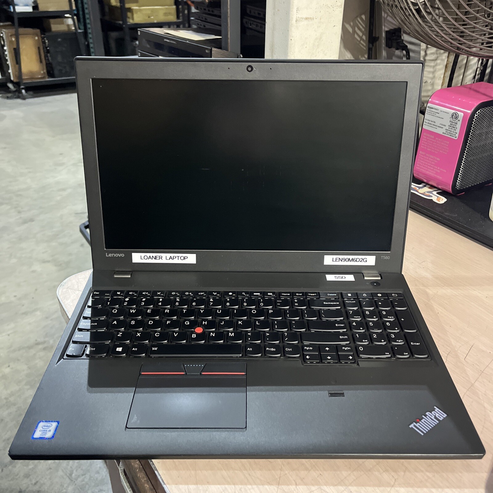 LENOVO THINKPAD T560 INTEL CORE I5-6300U 2.40GHZ 4GB RAM NO HD “