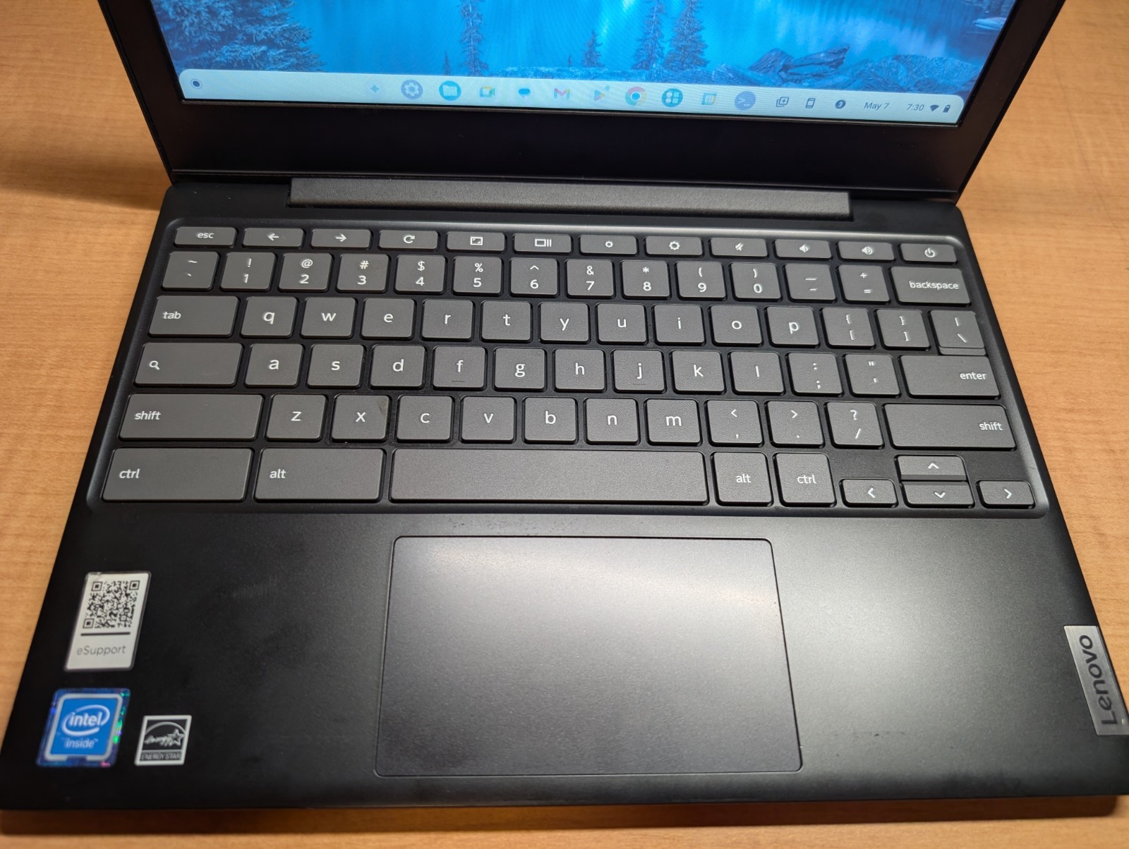 Lenovo IdeaPad 3 Chromebook 11IGL05 Intel 11″ Chrome OS Black Webcam Wi-Fi