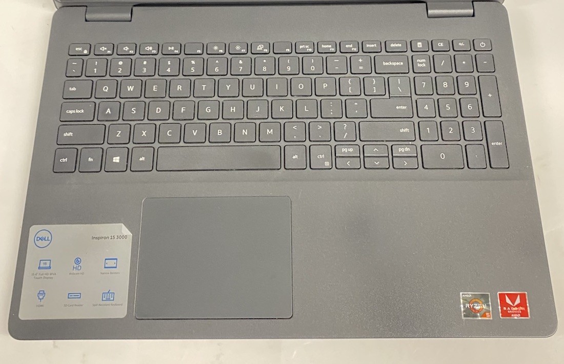 Dell Inspiron 15 3505 Laptop AMD RYZEN 5 5625U 8GB RAM 1920 x 1080 15.6″ – READ