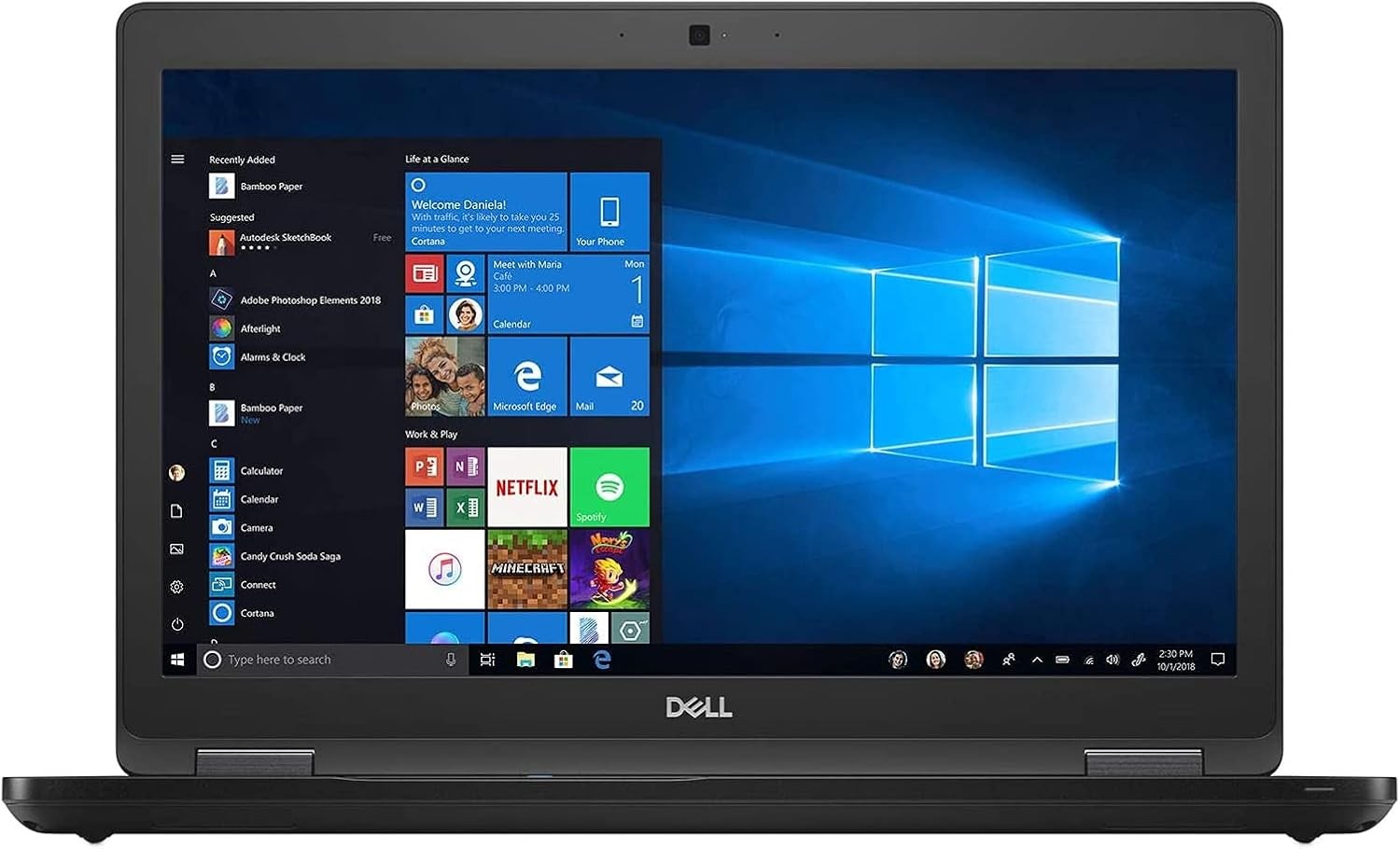 Dell Precision 3530 15.6″ FHD Core i5-8400H 2.5Ghz 16GB RAM 512GB SSD P600 Black