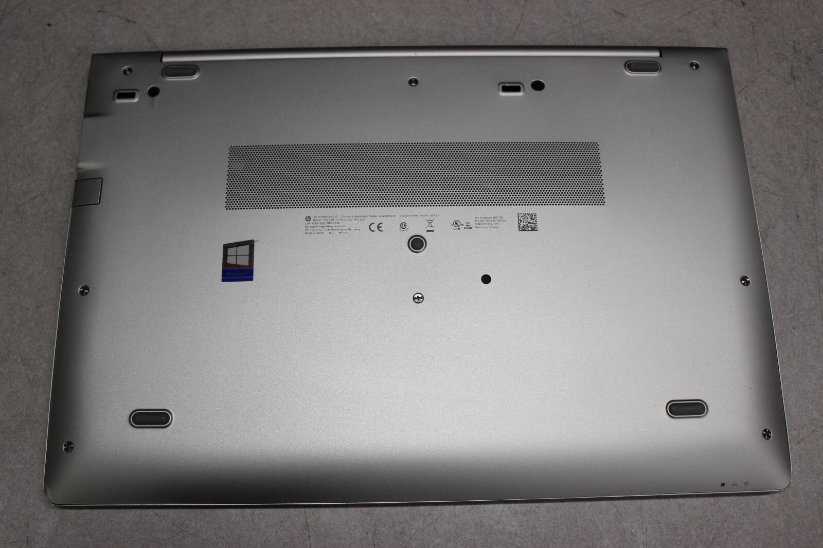 HP Elitebook 850G6 I7-8665U 512SSD NVME 16GB DDR4 Win11Pro
