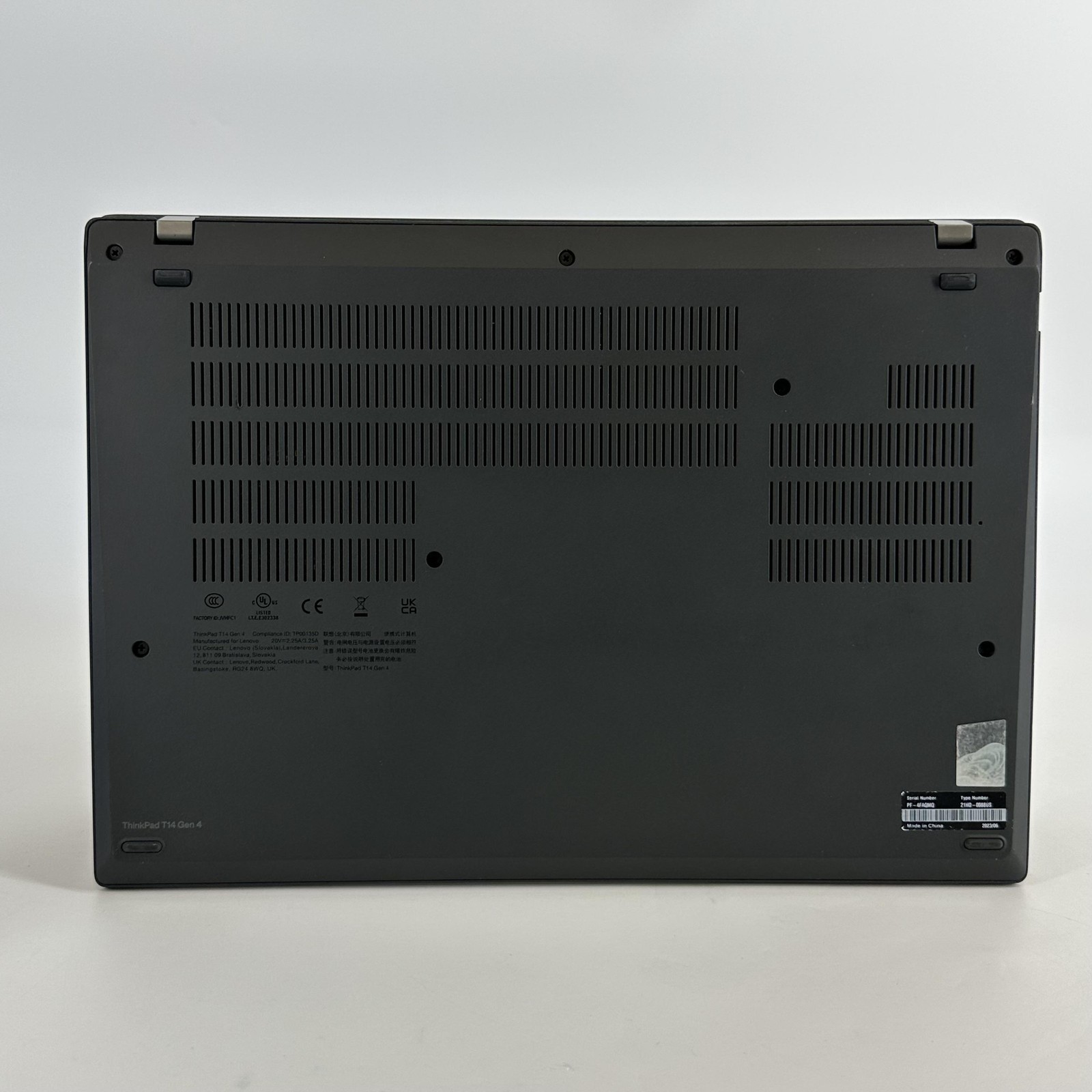 Lenovo ThinkPad T14 Gen 4 Black FHD+ TOUCH 1.8 GHz i7-1365U 32GB 512GB SSD Good