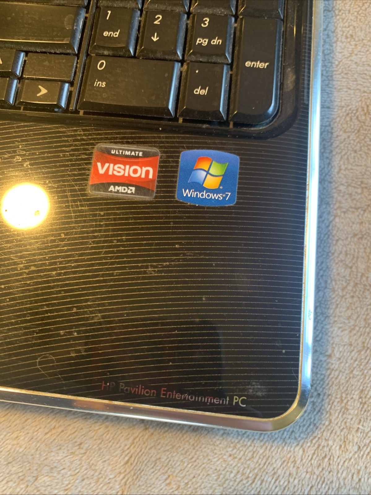 HP Pavilion DV6 2144nr Black Laptop Computer *No Operating System* (For Parts)