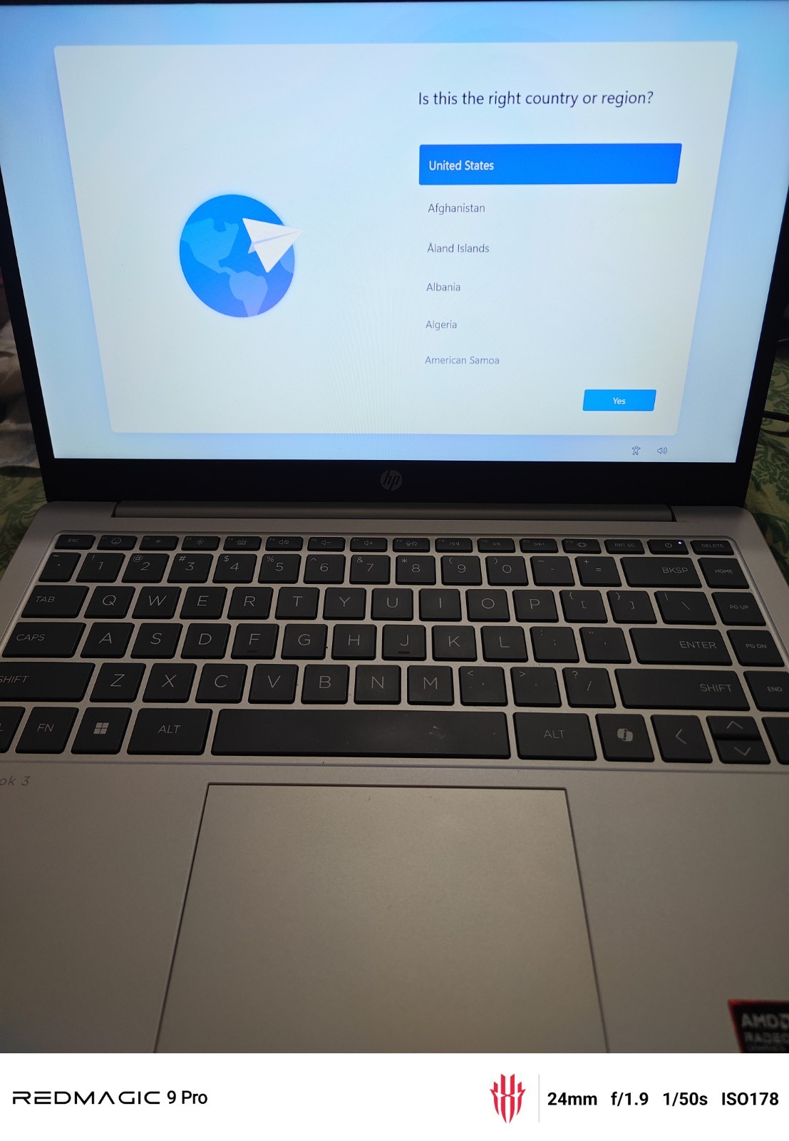 HP OmniBook 3 14-ha0365nr 14″ Ryzen AI 5 340 16GB 512GB SSD Radeon 840m WTY08/28