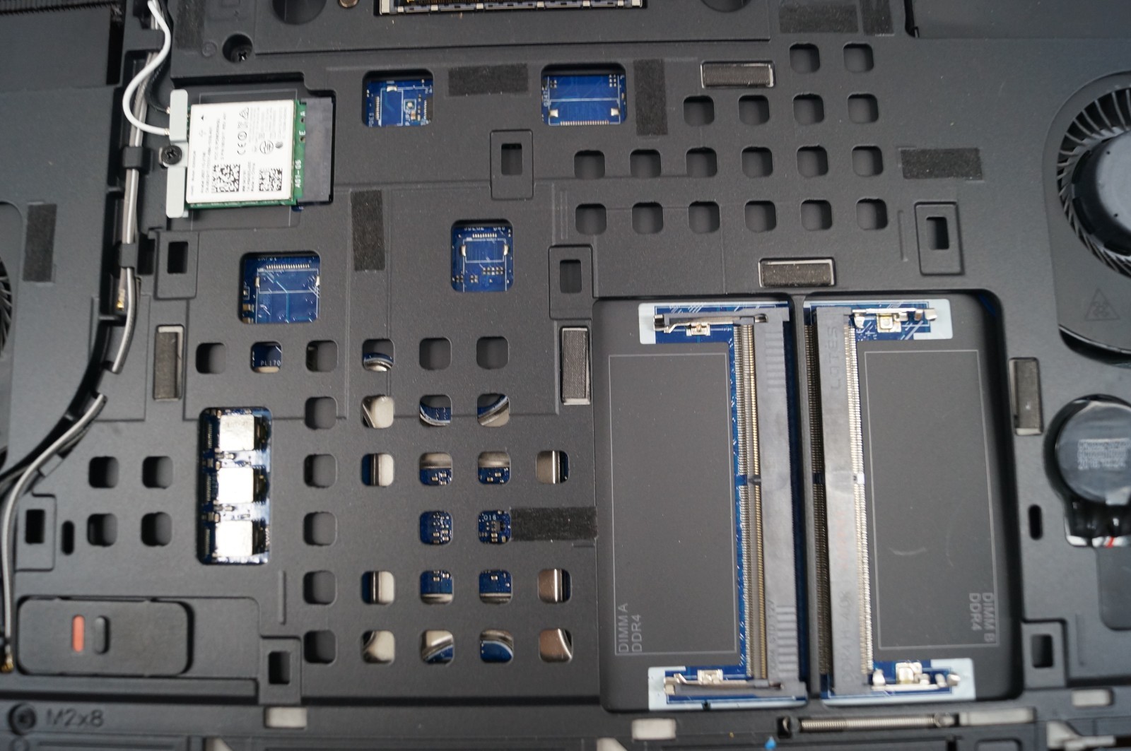LOT (2) Dell P53F Notebook Laptops 7510 15.6” No Battery or Cover READ PoR B142