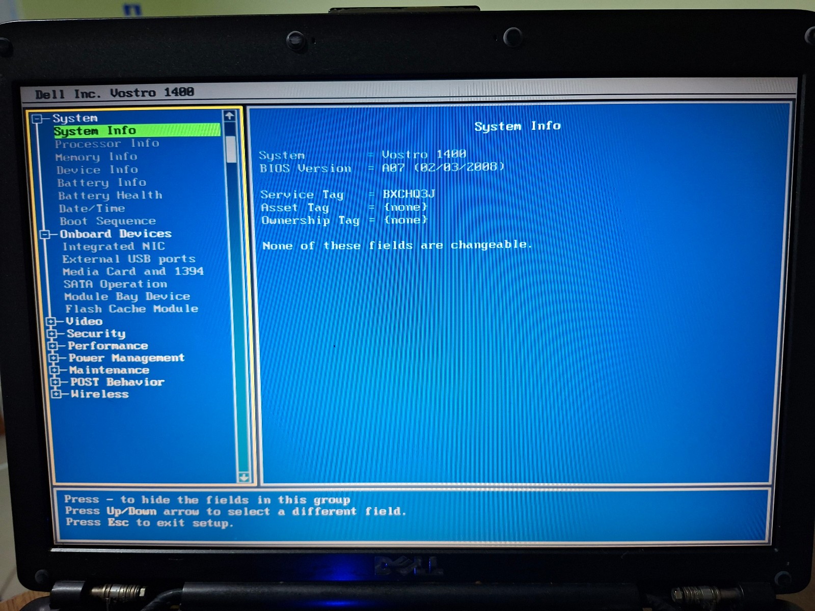 Dell Vostro 1400 Laptop Notebook 14.1″ 2GB 120GB SSD Windows XP Office Charger