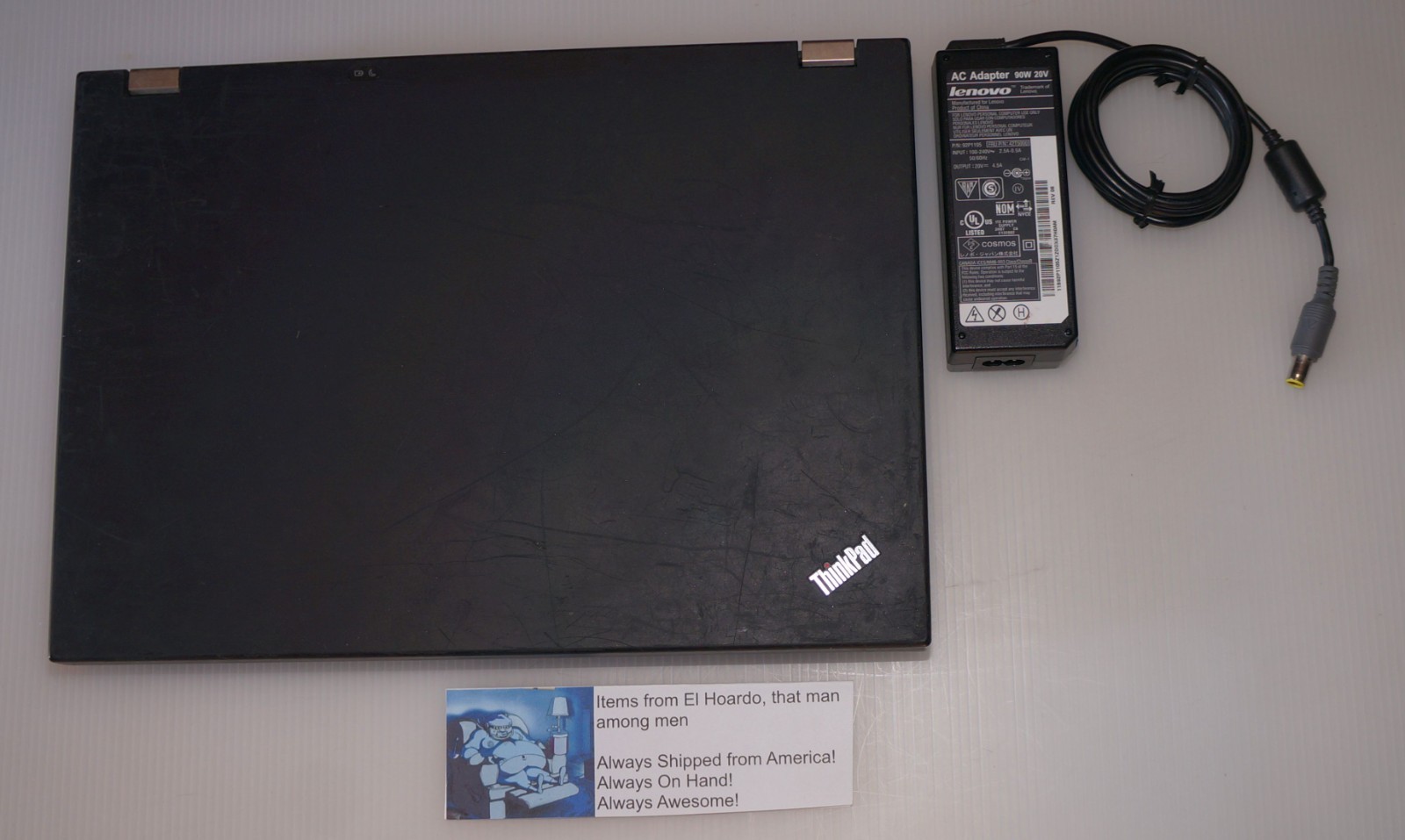 Lenovo ThinkPad T410 14″ Laptop, i5-M520/6GB RAM/500GB HDD/Windows 7 Pro