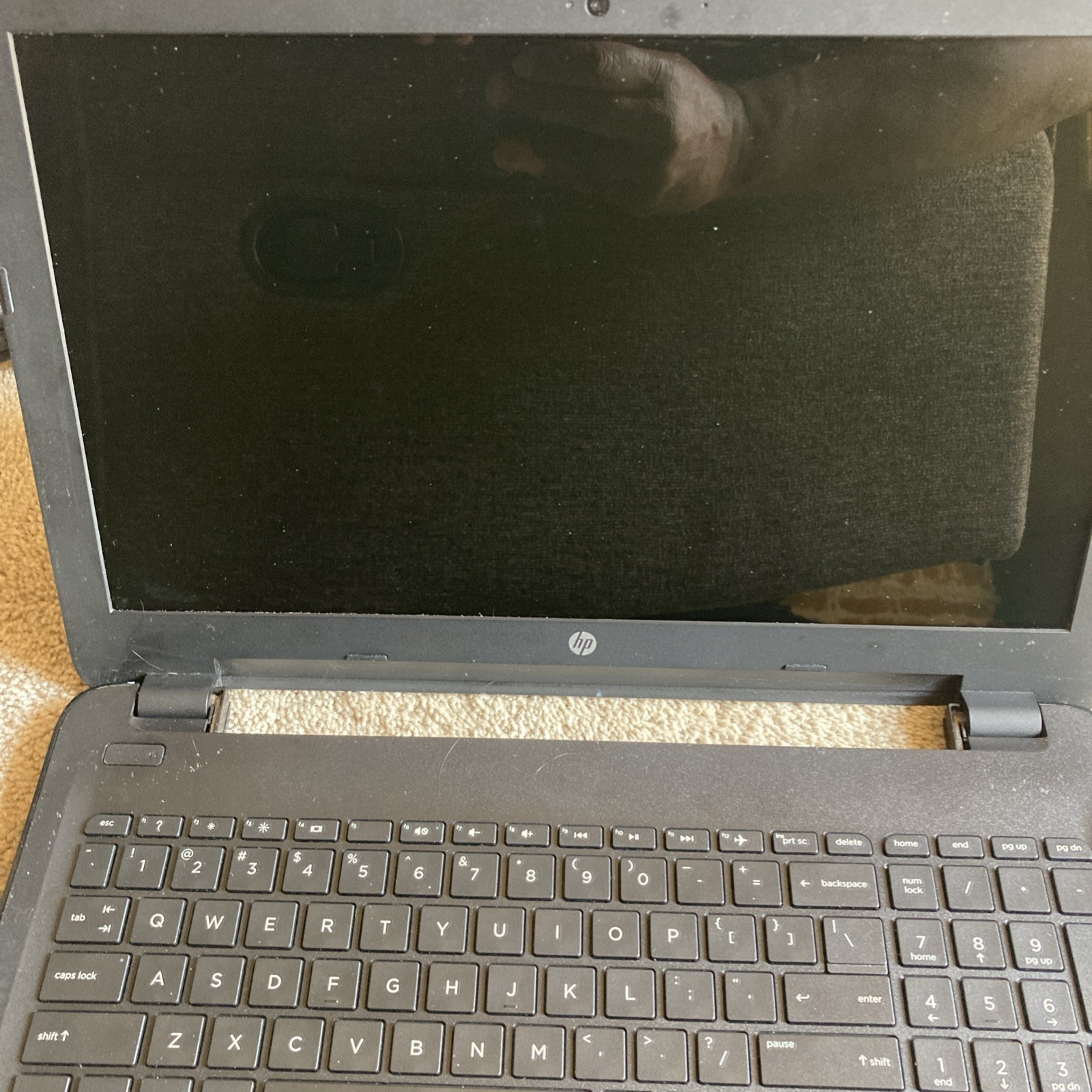 HP Notebook Model #15-BA009DX AS-IS, For Parts Or Repair.