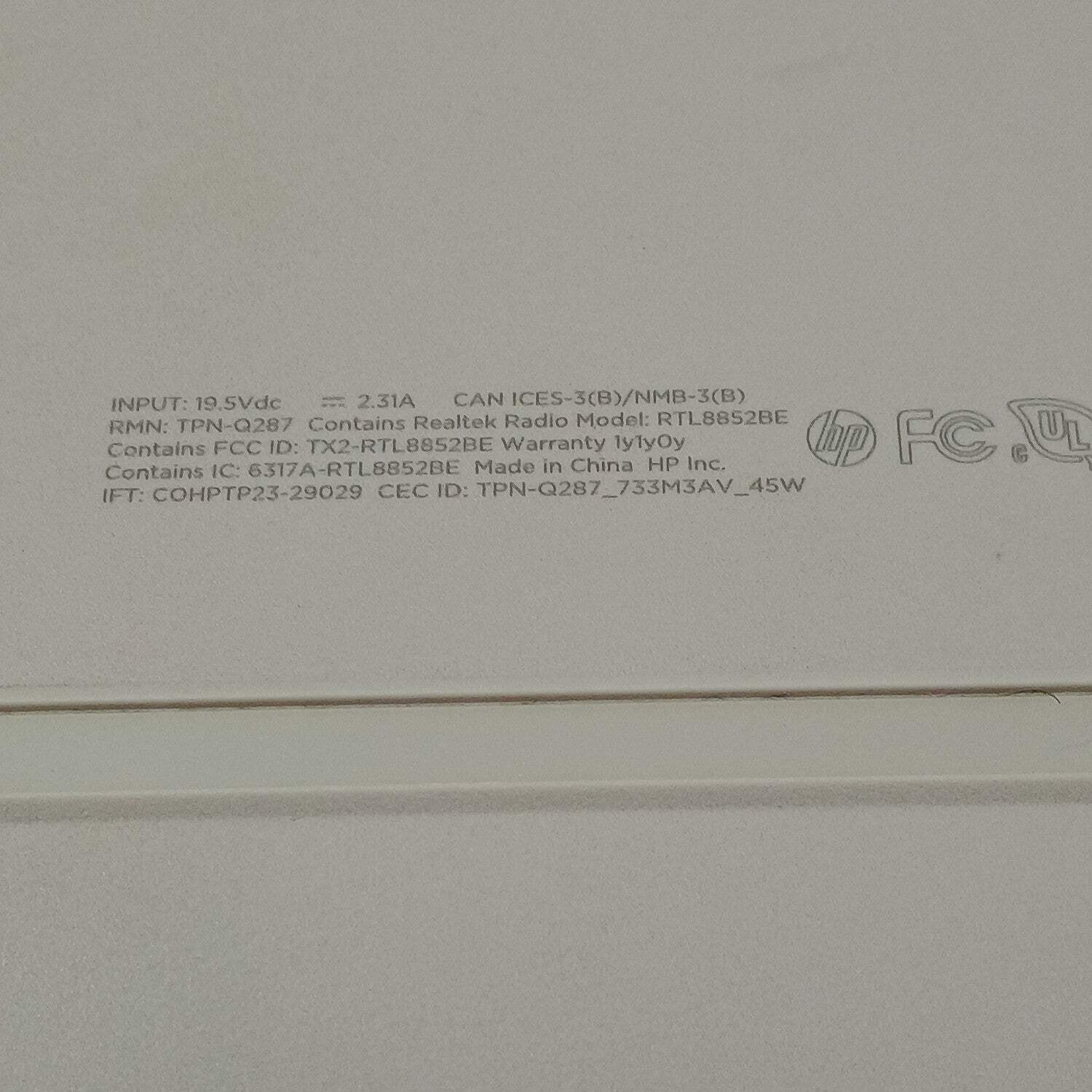HP Laptop 15-FC0025DX 15.6″ Ryzen 5 7520U 2.8GHz 8GB RAM 512GB SSD
