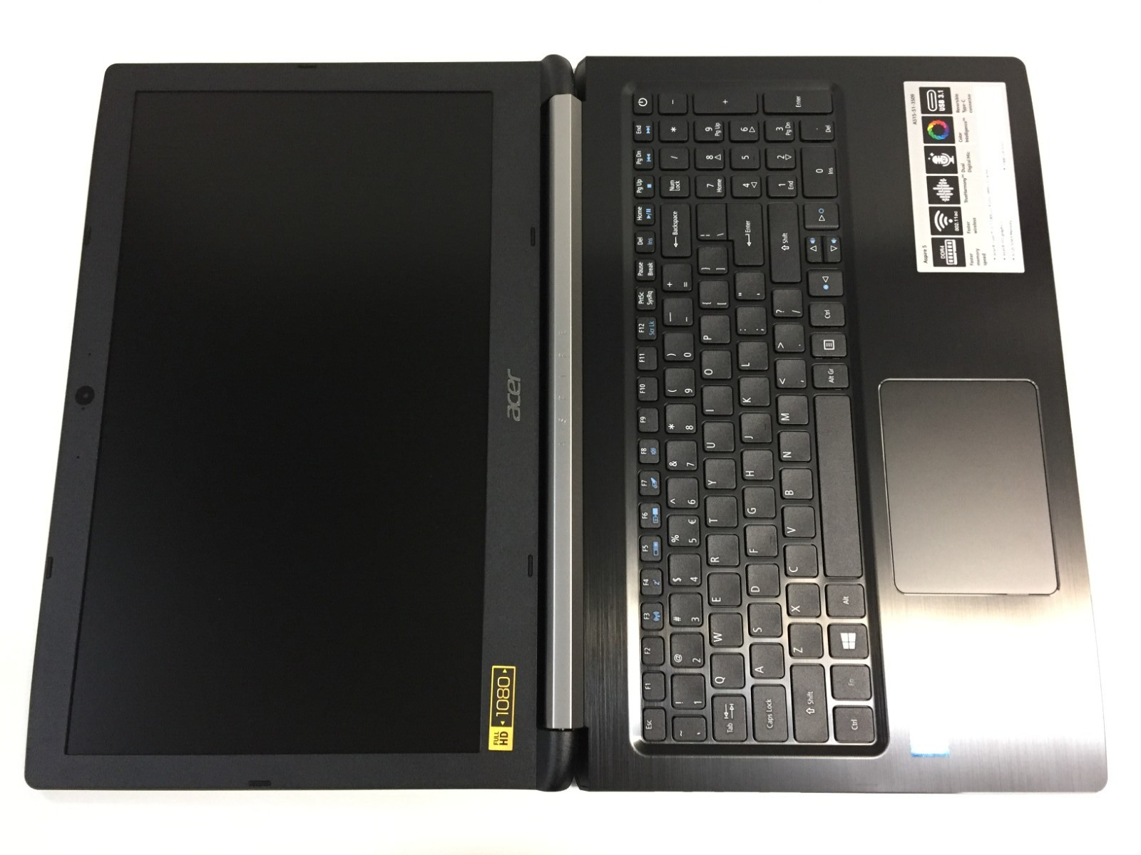 *Bad Battery*Acer Aspire 5 A515-51-3509 15.6″ Laptop/i3-7100U/8GB/1TB HDD/W10H