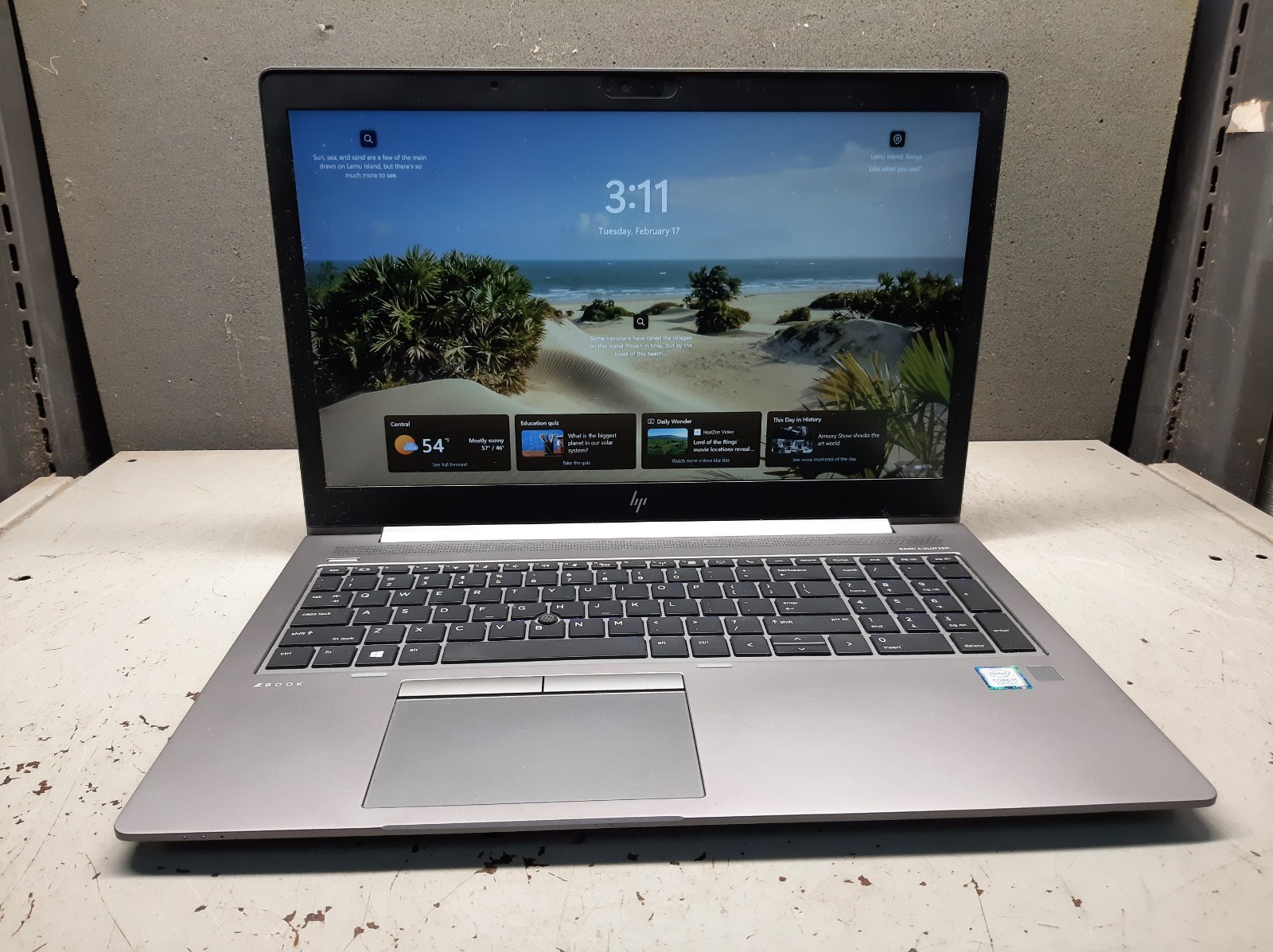 HP ZBook 15u G6 i5-8365u 15.6″ 8GB RAM 256GB SSD Windows 11