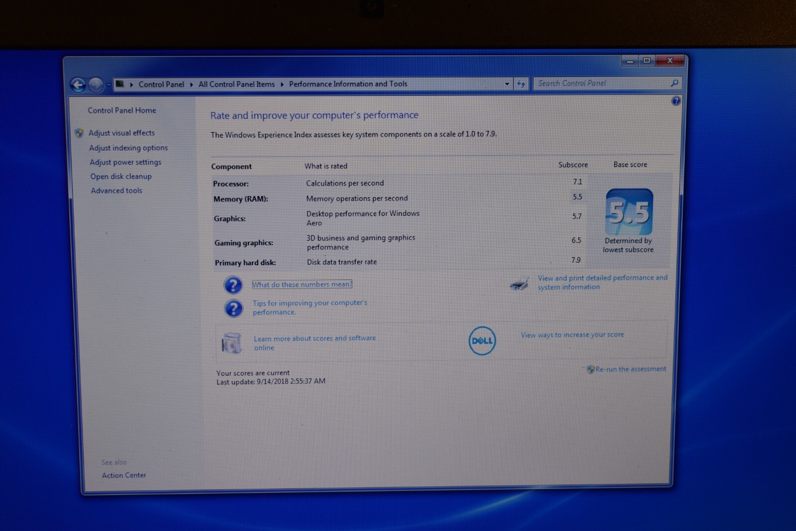 Dell Latitude E6520 Laptop Intel Core i7-2640M 128GB SSD Windows 7 Pro 32-bit