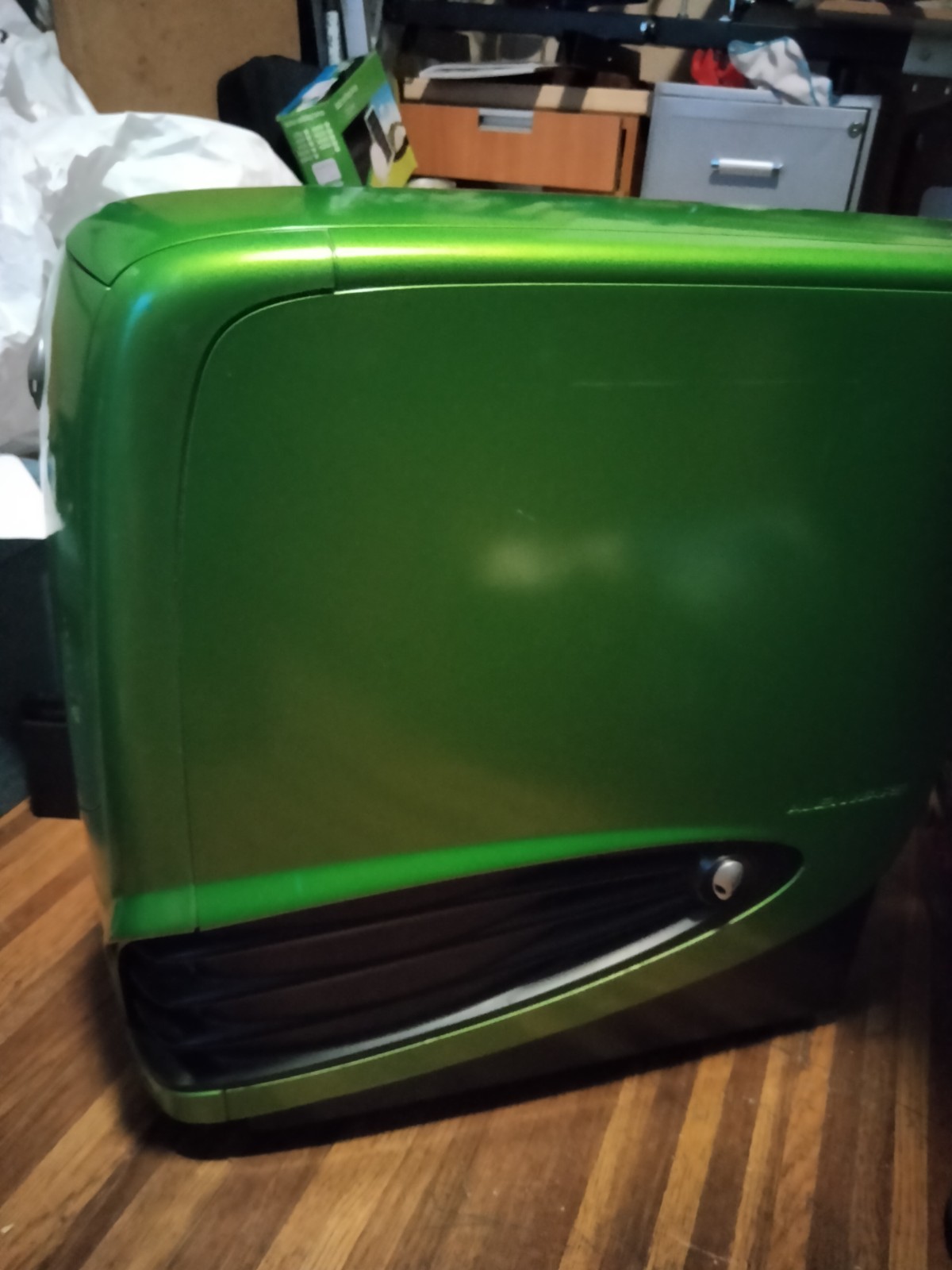 Vintage Pre Dell Alienware Area51 Cyborg Green PC Rare 2003!
