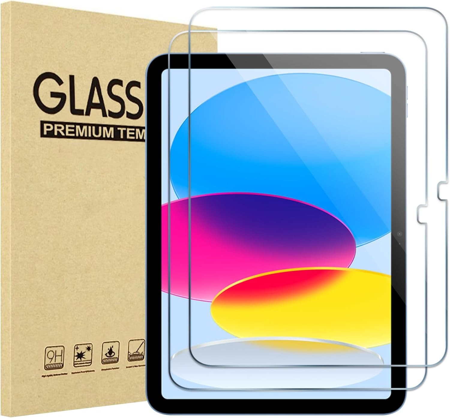Screen Protector for iPad A16 2025 11th Generation 11 Inch & iPad 10th 2022 10.9