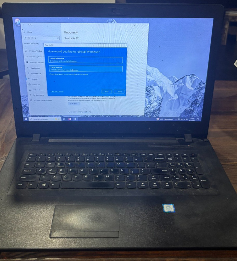 Lenovo IdeaPad 110-17 IKB Laptop i3-7TH GEN 500GB