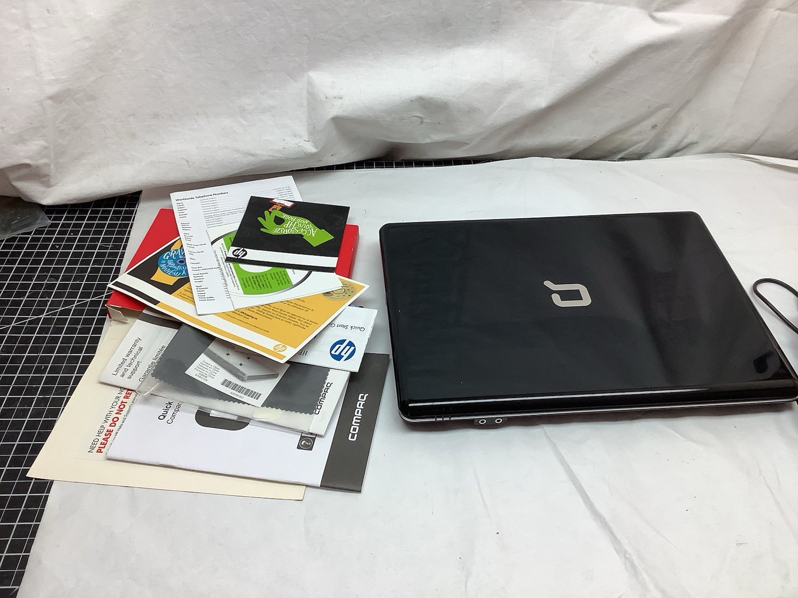 COMPAQ PRESARIO CQ50 – AMD ATHLON DUAL CORE – UNBUTU Operating System WOKS WELL