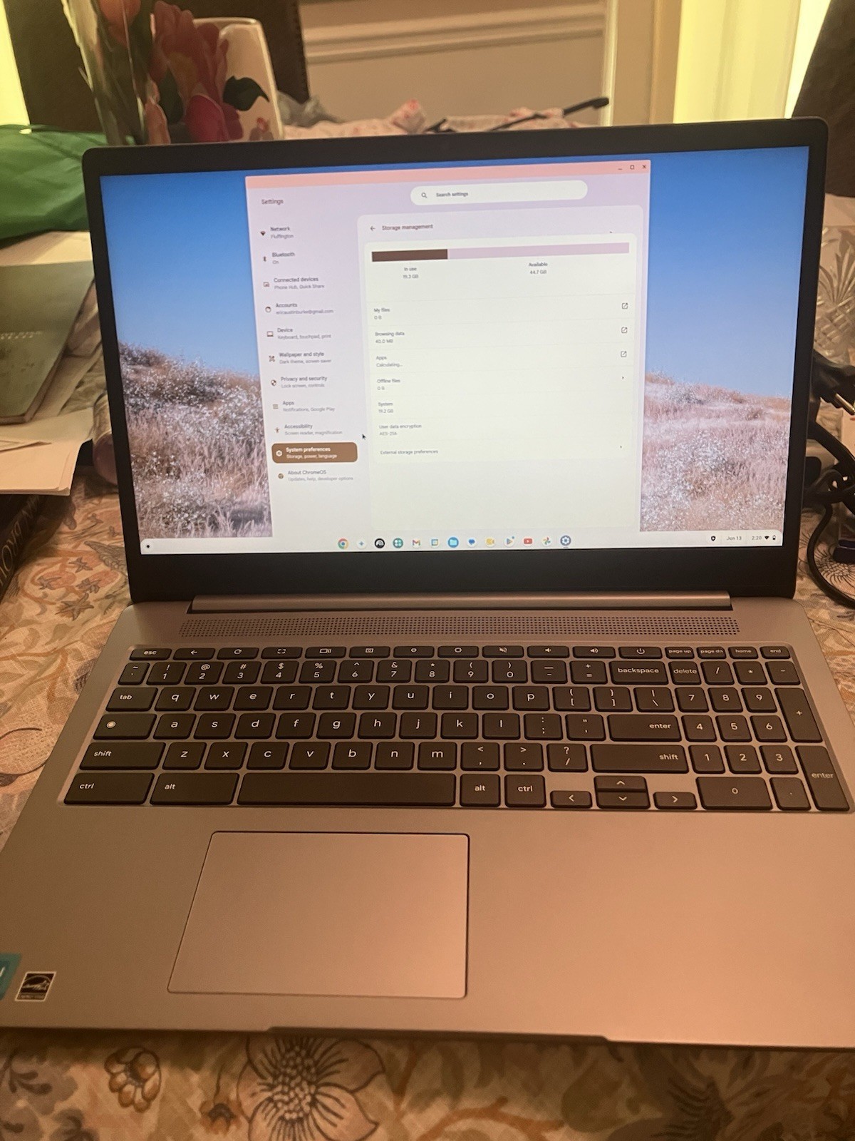 Lenovo IdeaPad 3 Chromebook 15IJL6, Battery health 99%, only 10 charge cycles