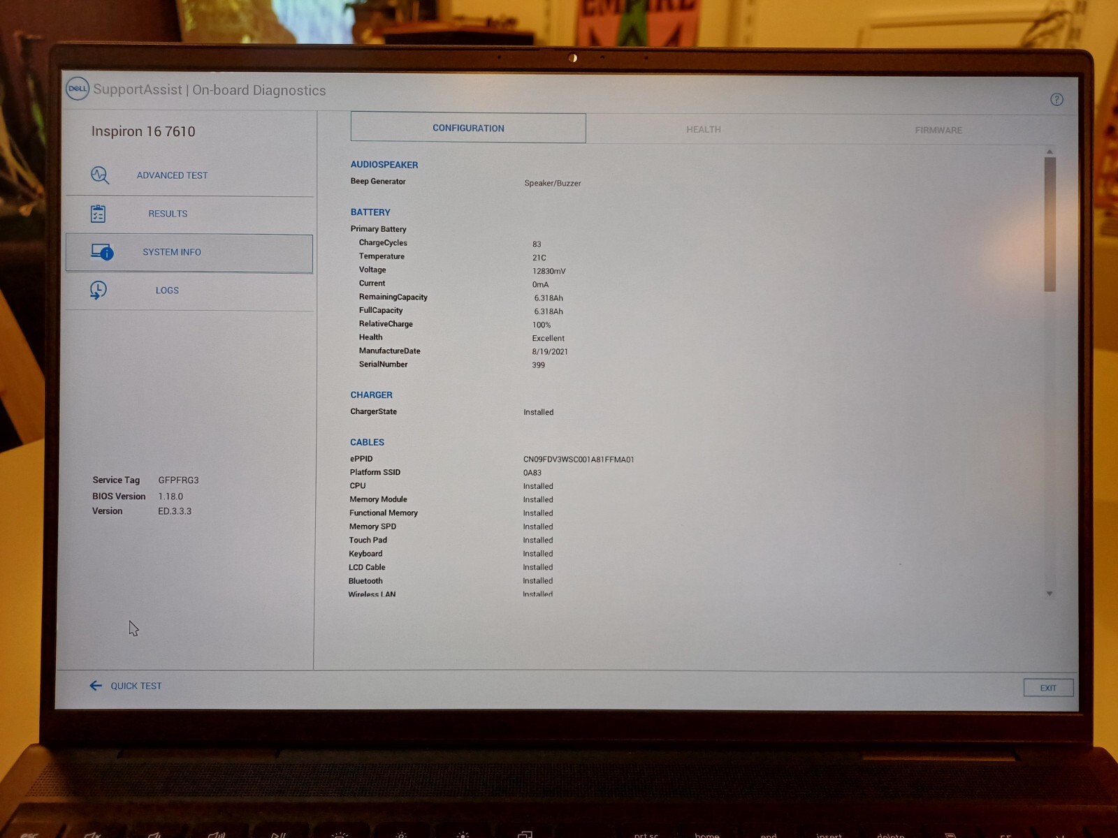 Dell Inspiron 16 Plus 7610 – i7, 32GB RAM, 1TB SSD, NVIDIA RTX 3060
