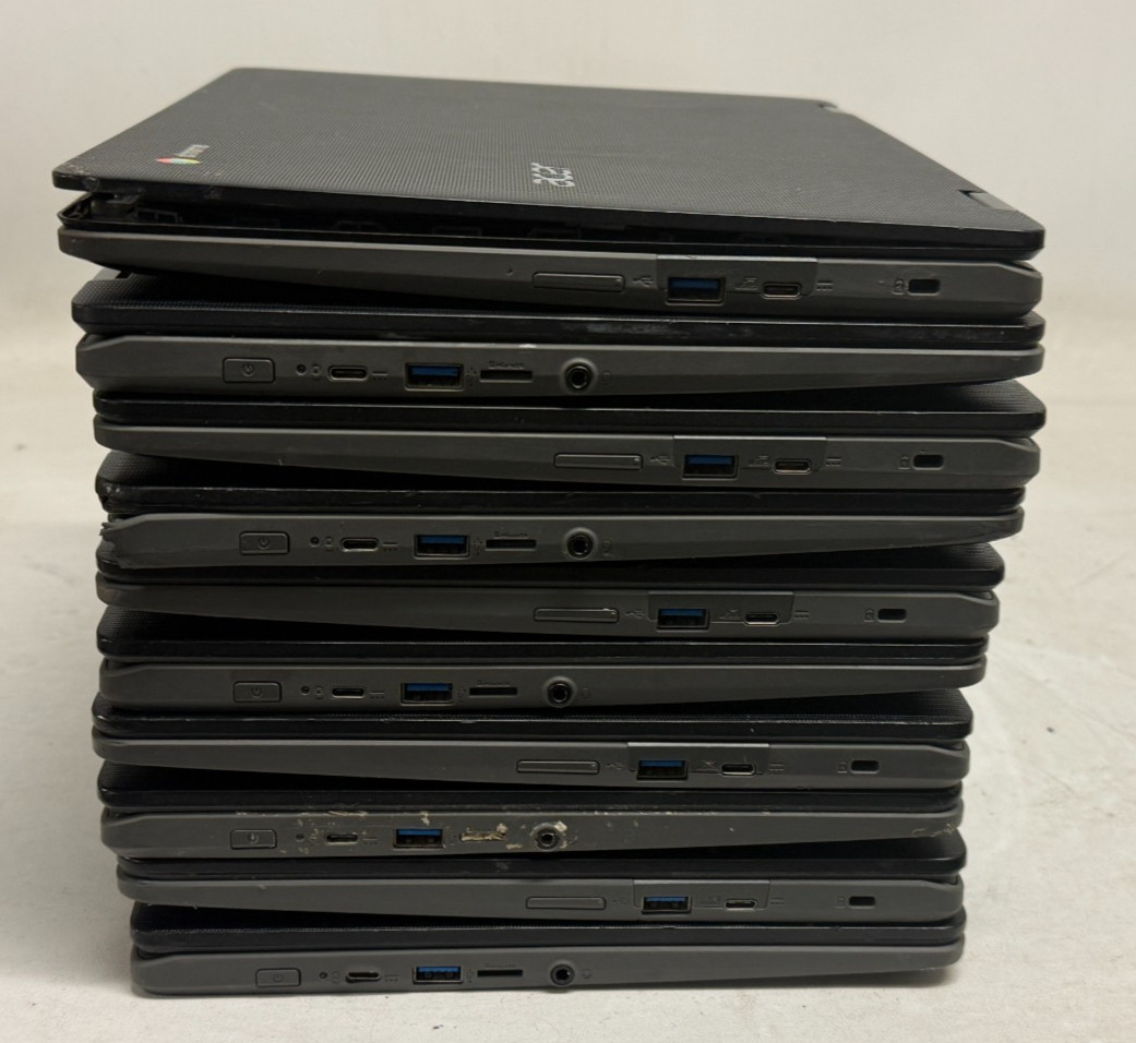 Acer Chromebook R851TN 12″ (N4120 – 4GB RAM – 32GB Storage) – Lot of 10