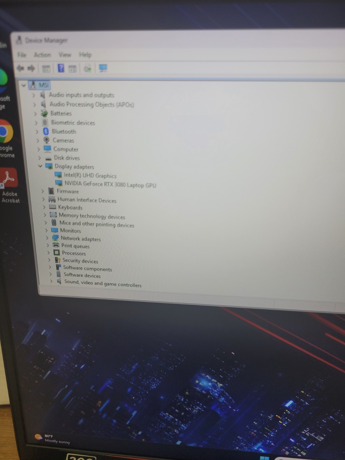 MSI GS76 Stealth 17.3” 300Hz Gaming Laptop i7-11800H RTX 3080 32GB 1TB SSD