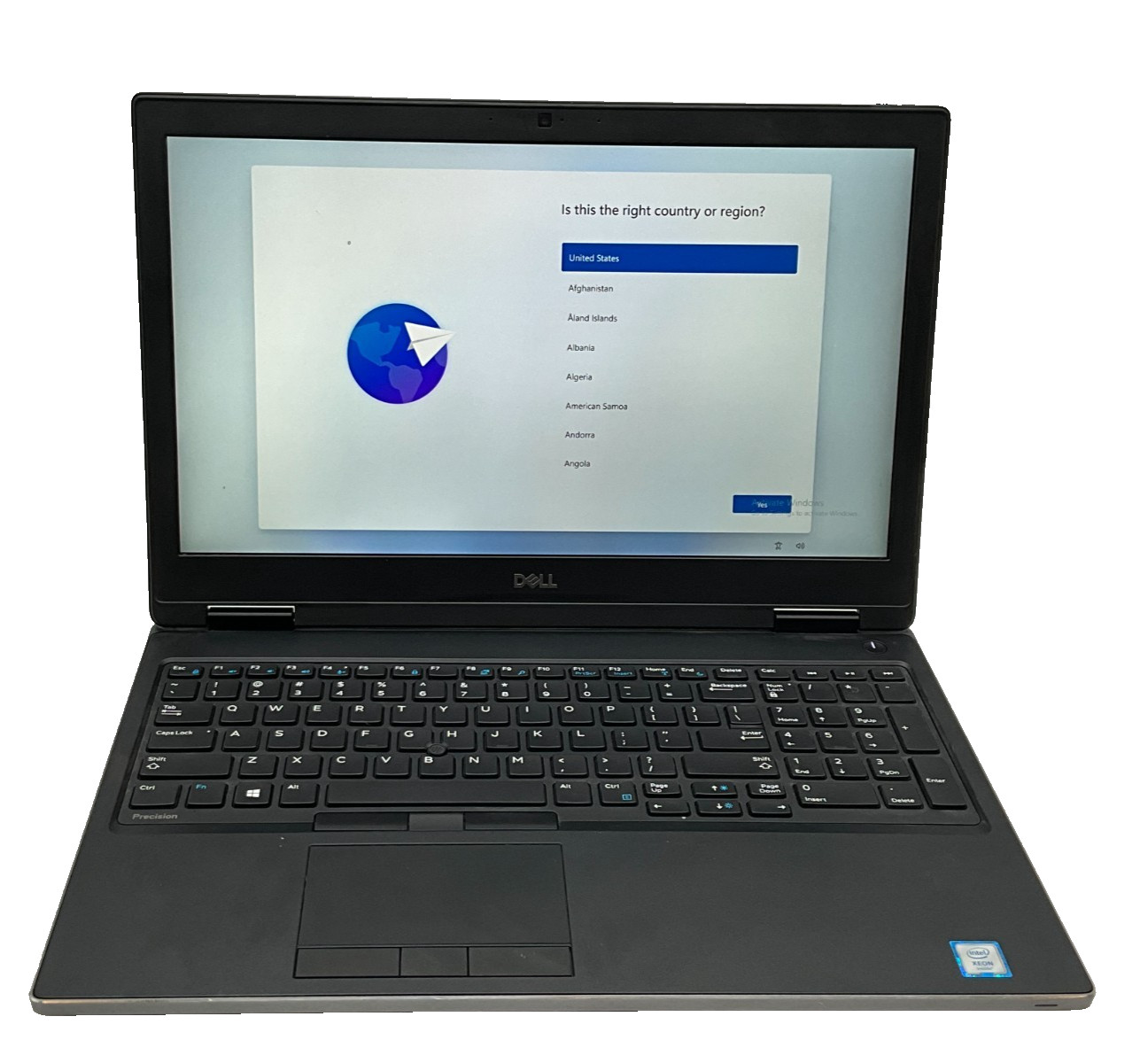 DELL Precision 7530 Xeon(R) E-2186M 32GB 1tb p3200 15.6″ LAPTOP GLG38S2