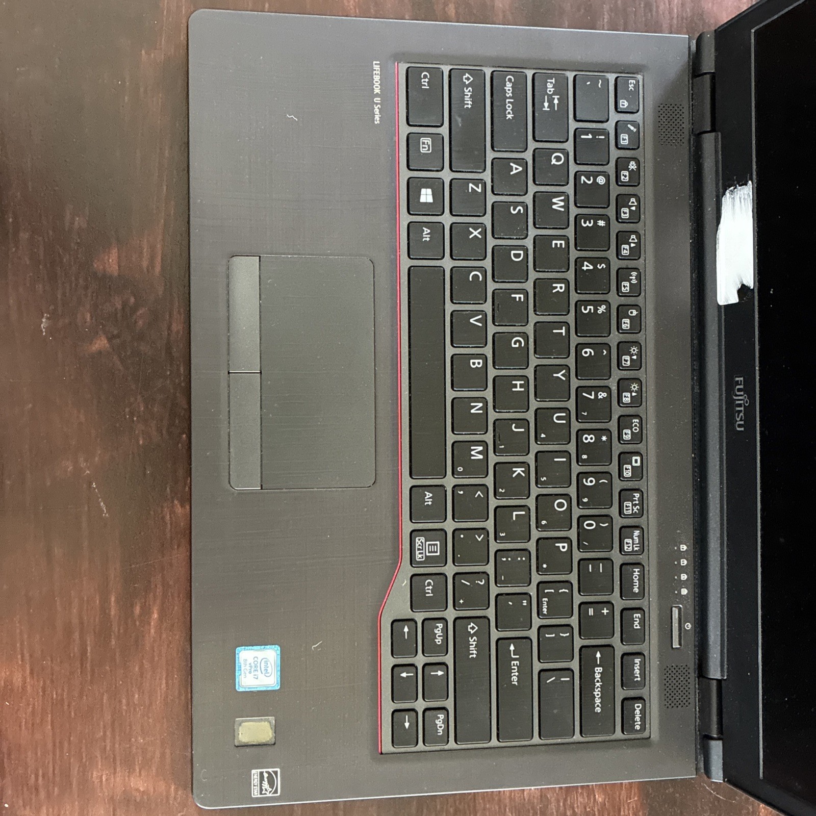 Fujitsu Lifebook U749 14″ i7-8665U 4.80GHz 16GB Ram – No SSD / Read Descrip