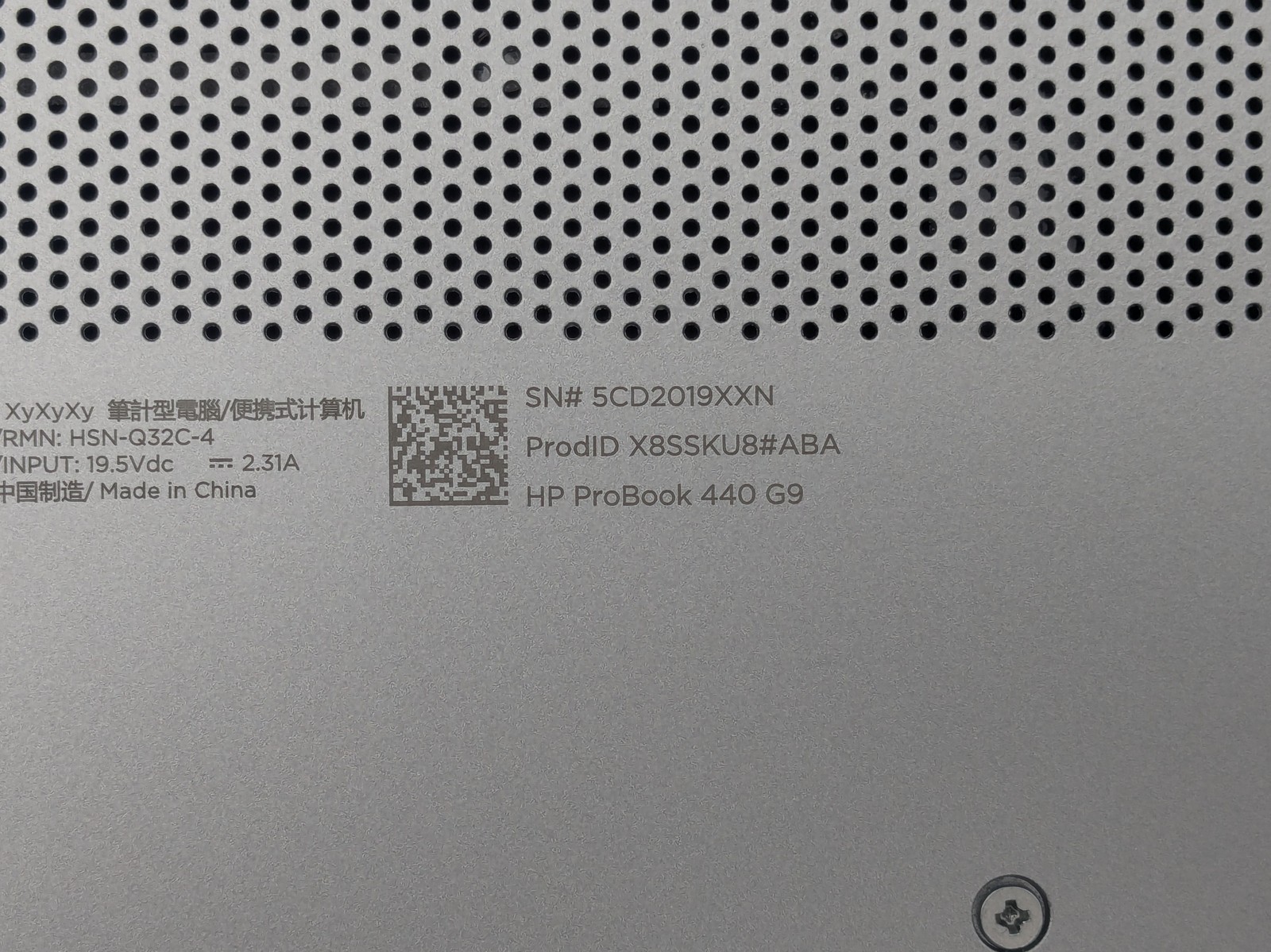 HP ProBook 440 G9 14″ HD Touch I7-1255U Webcam Motherboard Palmrest *READ*