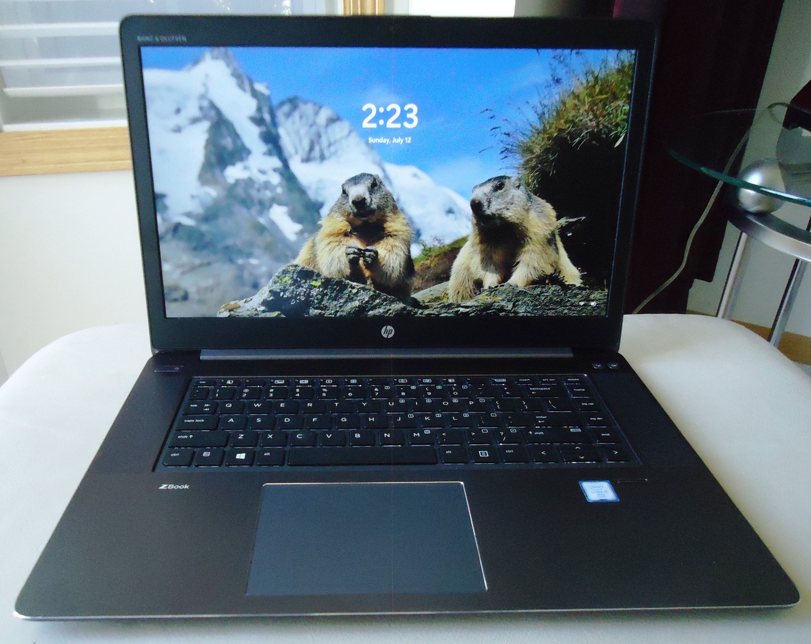 HP ZBook Studio G3 15″ i7-6820HQ 2.70GHz 8GB 128GB Windows 11 NVIDIA Quadro