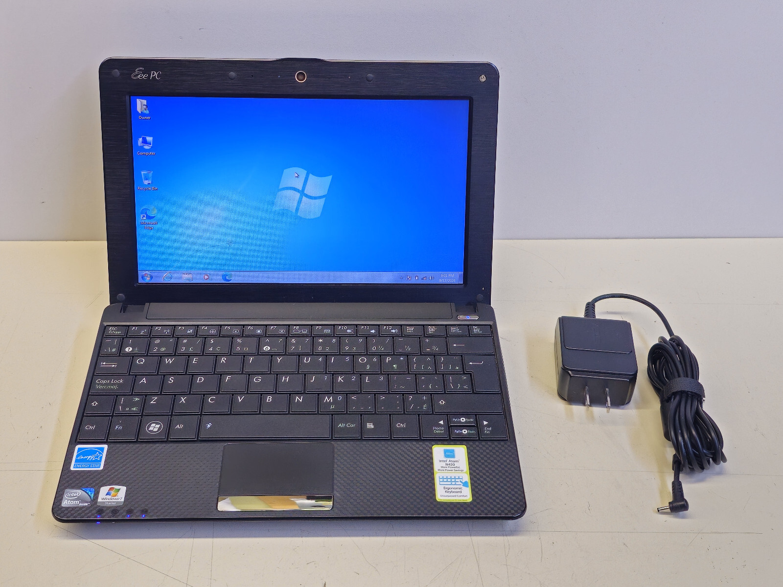 Asus EeePC 1001PX 10.1″ Atom N450 + 2GB + 250GB Windows 7 Starter TESTED