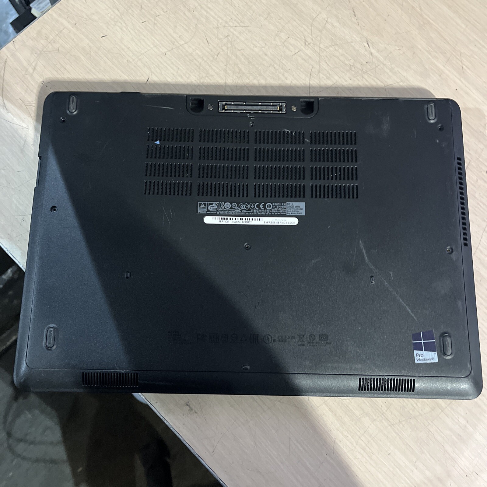 DELL LATITUDE E5450 INTEL CORE I5-5300U 2.30GHZ 8GB RAM NO HD NO CADDIE