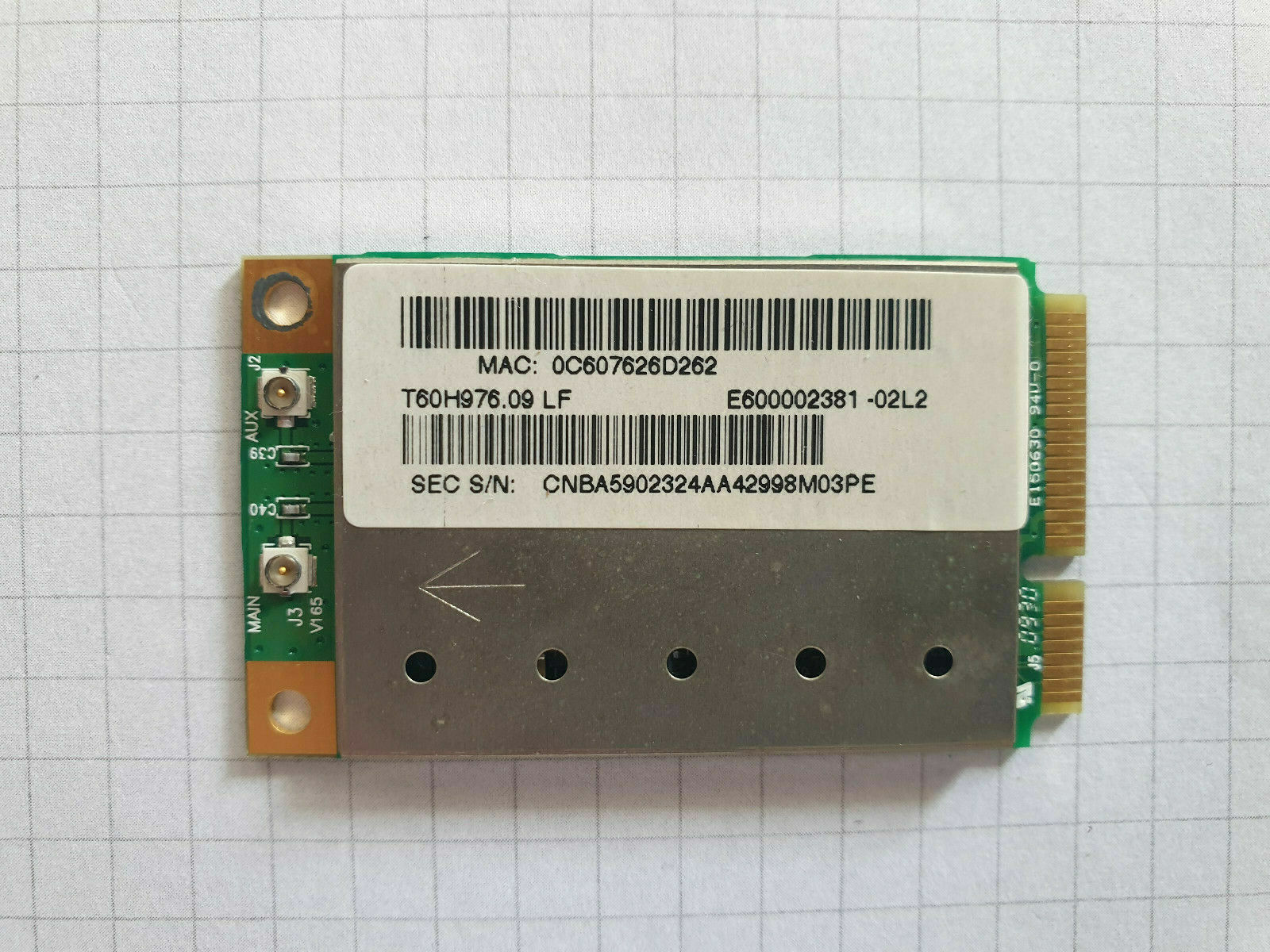 Samsung NC 10 Modem WiFi Wi-Fi