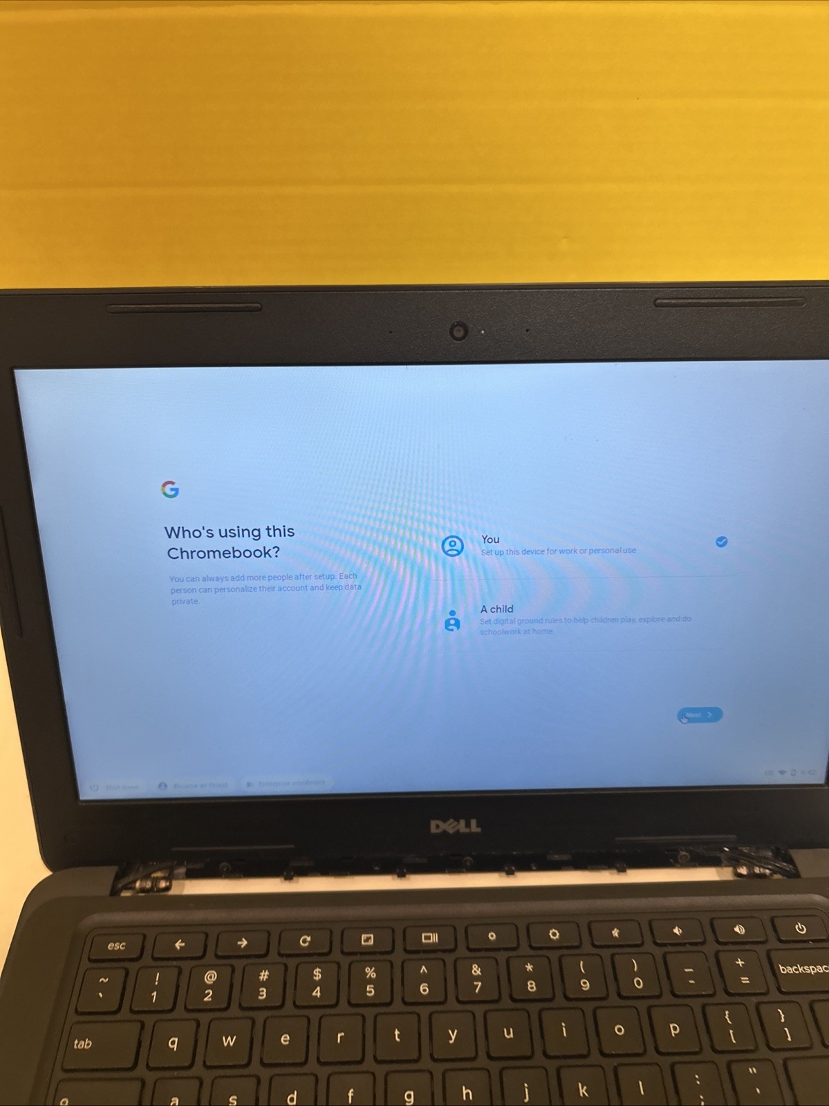 Dell Chromebook 13′ inch 3380 C3855 4GB Ram 16GB SSD *See Description