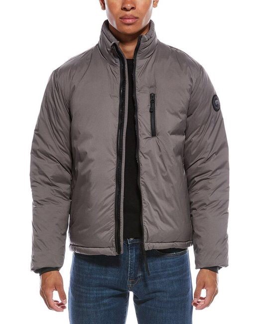 Canada Goose Lodge Men’s Jacket Size L, Coastal Grey – Black Label