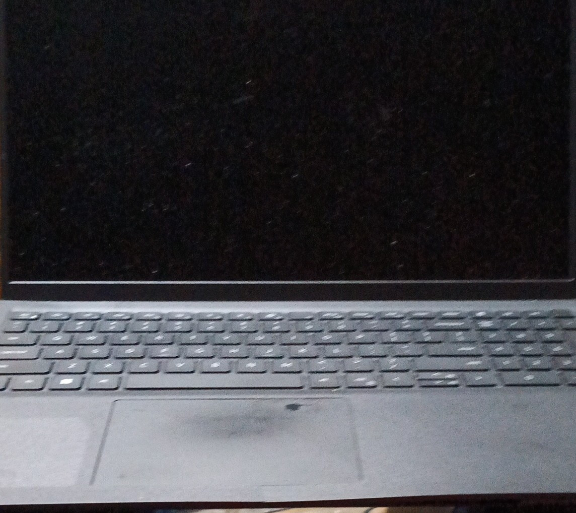 Black Notebook Laptop with Keyboard and Screen