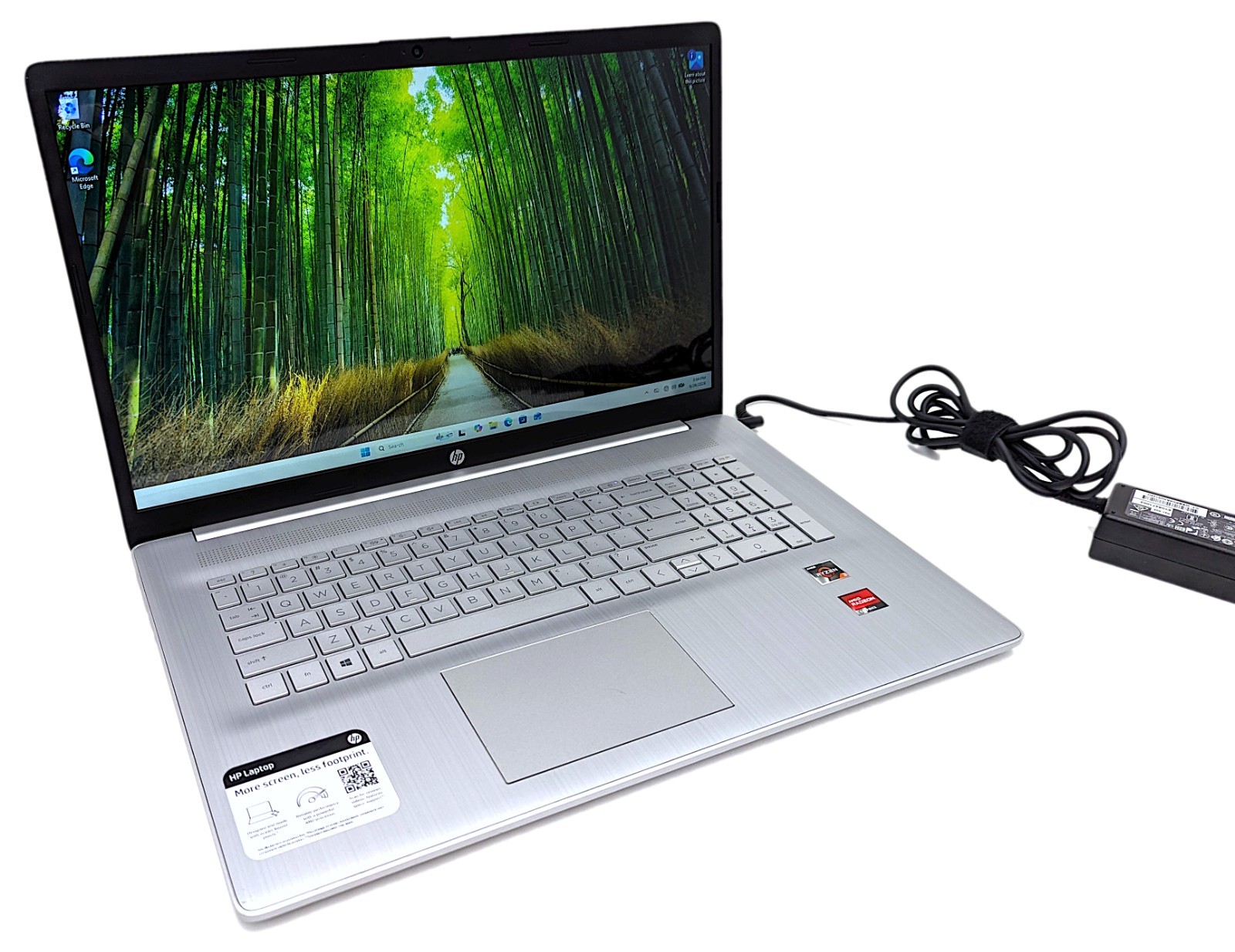 HP 17-cp0056nr 17.3″ Touch Laptop Ryzen 3 3250U 2.60GHz 16GB RAM 256GB SSD Win11