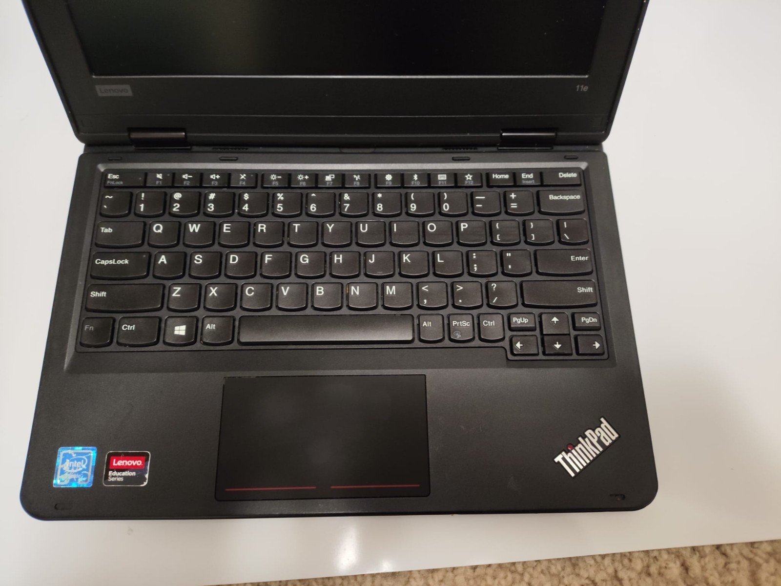 Lenovo ThinkPad 11e Celeron N4100 4GB RAM No SSD Bad Battery BIOS Password