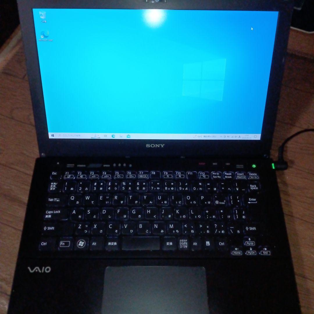 As is SONY VAIO S SVS131B12N Laptop PC JUNK for Repair Parts Core i5−21350M