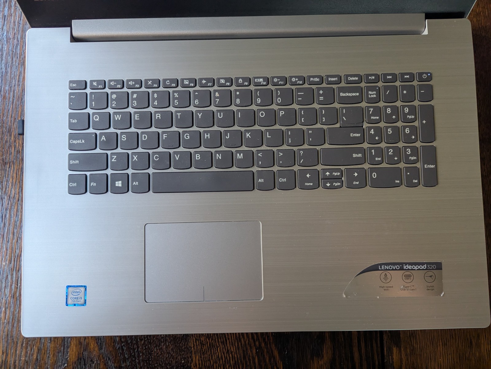 Lenovo Ideapad 320-17IKB 17.2in 1 TB HD 8 GB RAM i5-7200U Notebook Computer