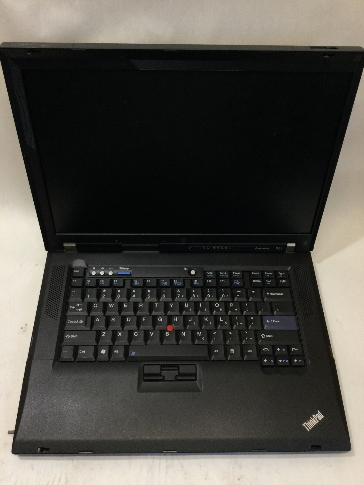 LENOVO THINKPAD R61 – FOR PARTS – NO RAM – INTEL CORE DUO – READ DESCRIPTION -BB