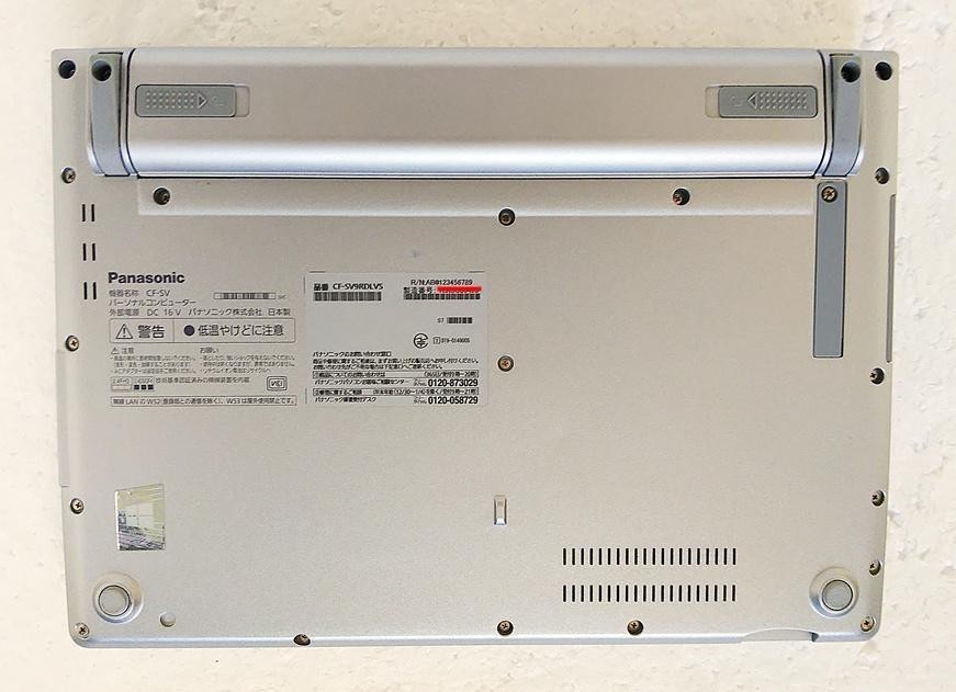 Panasonic Let’s Note CF-SV9 i5-10310U 8GB 256GB SSD 12.1 inch Japan