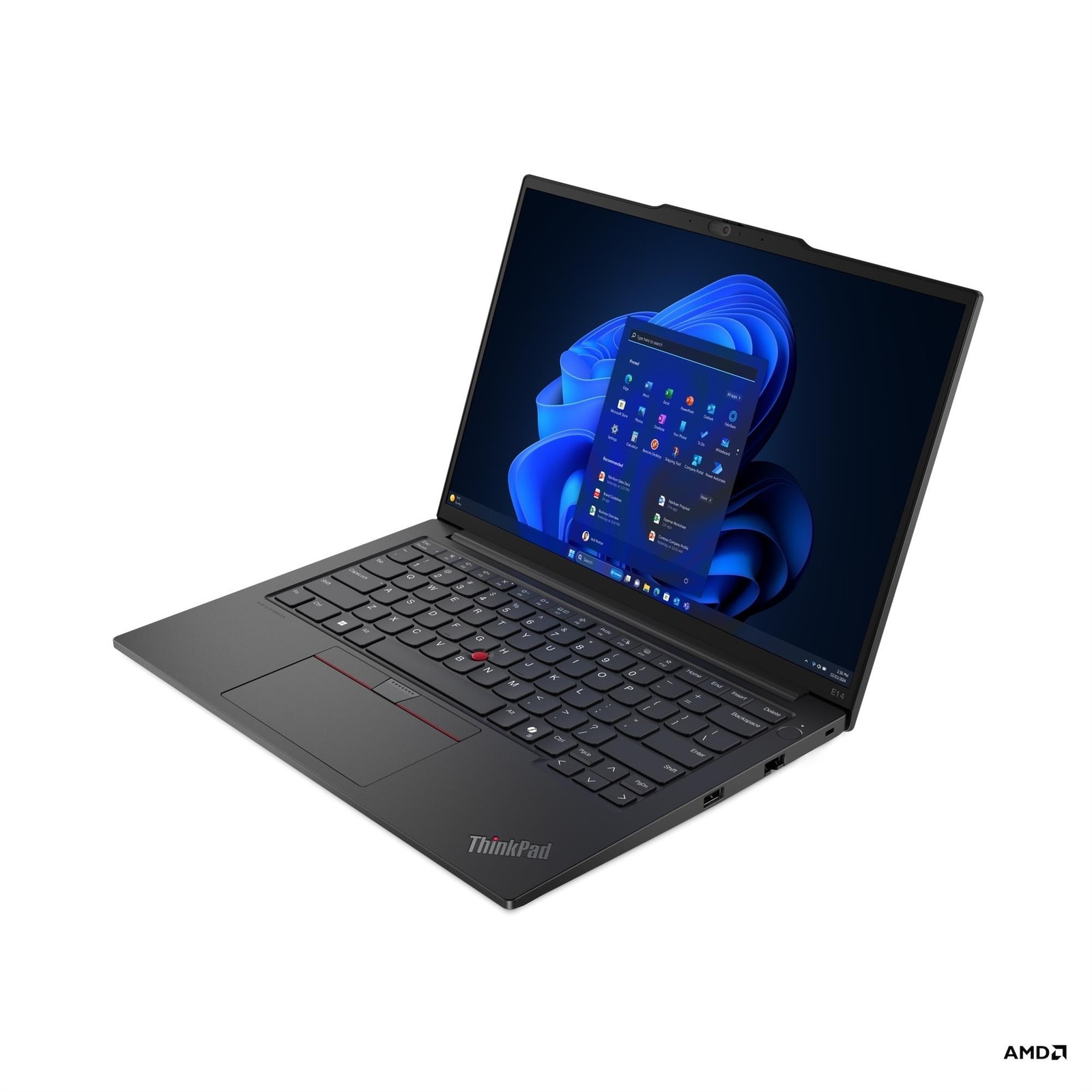Lenovo ThinkPad E14 Gen 6 14″ AMD Ryzen 5 7535U 16GB RAM 512GB SSD WIN11P, Black