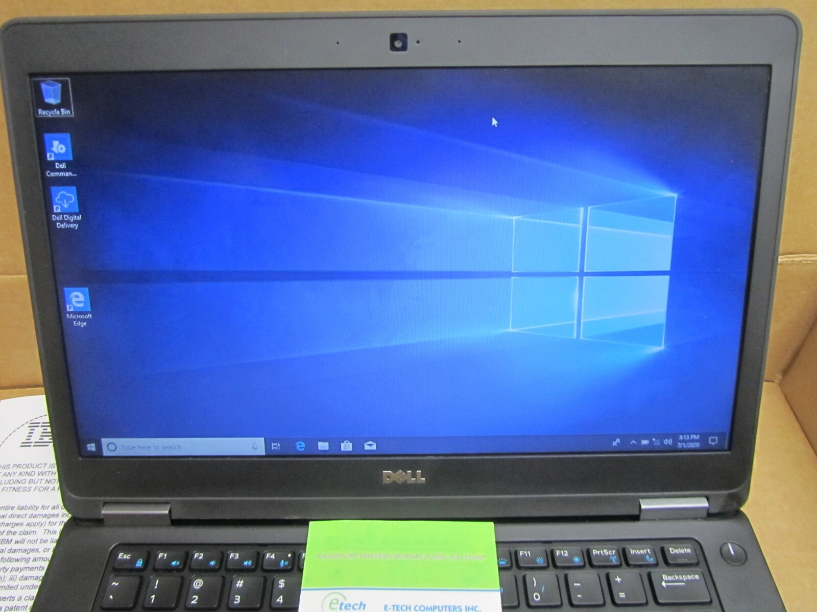 1 unit – Dell Latitude E5470 i5-6300U 2.4GHz 8GB RAM 256GB SSD 14″ HD 1366×768