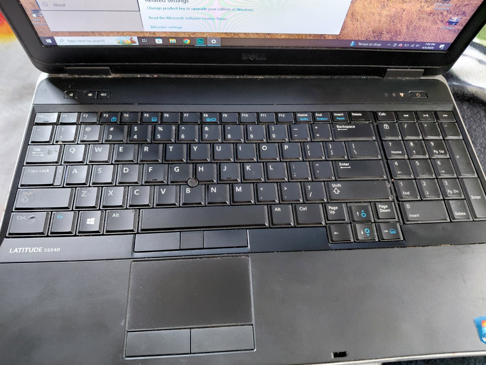 Dell Latitude E6540 i7-6410M 3.0GHZ AMD Radeon 8790M + HDD SSD Cd Drive Adapter