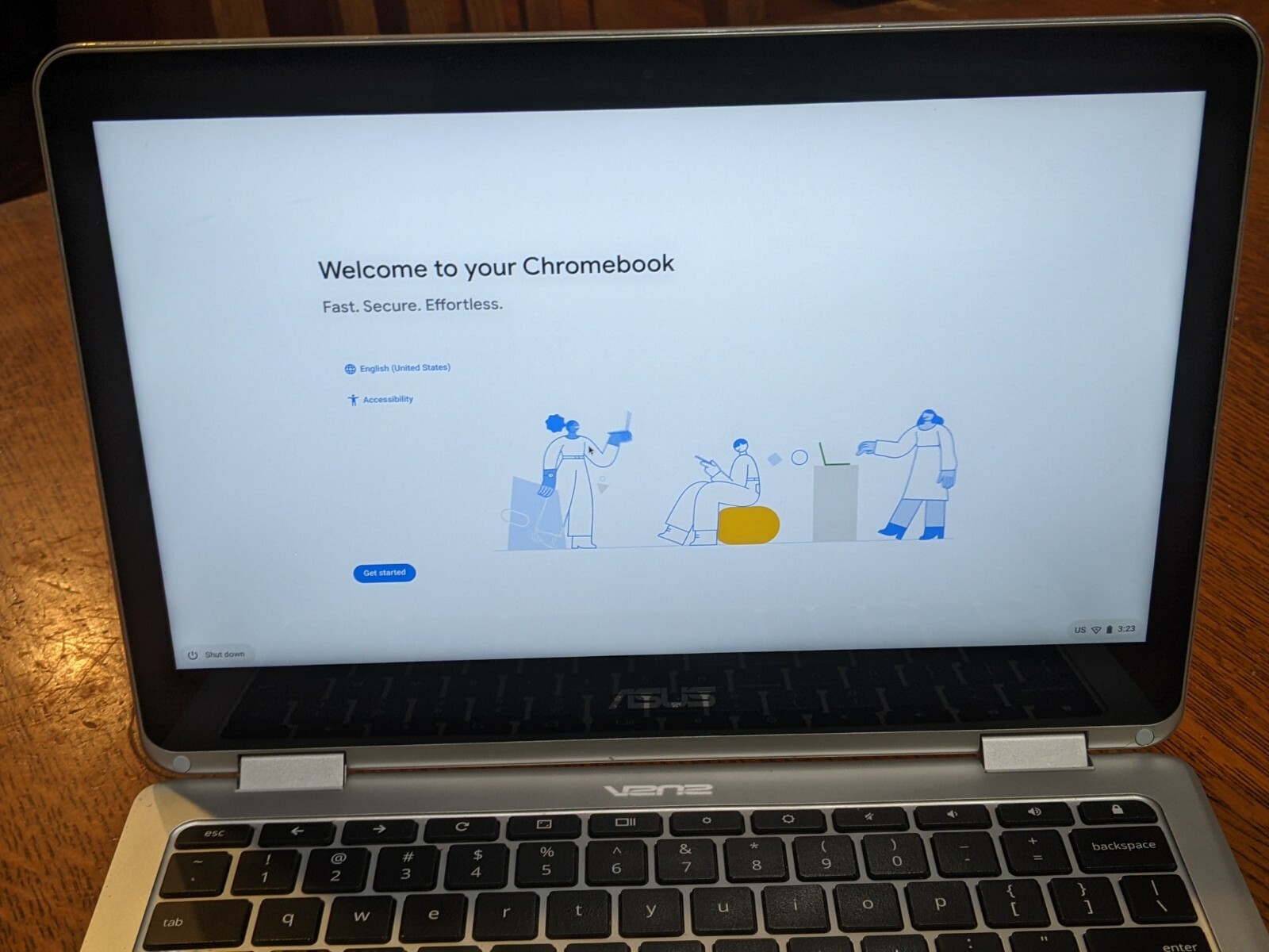 Asus Flip C302C Chromebook Core M3-6Y30, 4GB / 64GB, 12.5″ Touch Screen *READ*