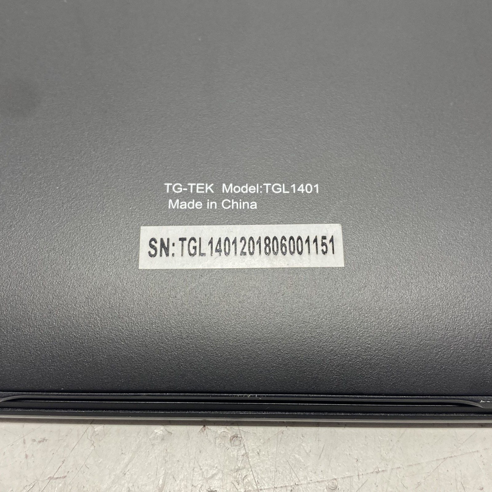 TG-TEK TGL1401 14.1″ Laptop Windows 10 Tested Working Black
