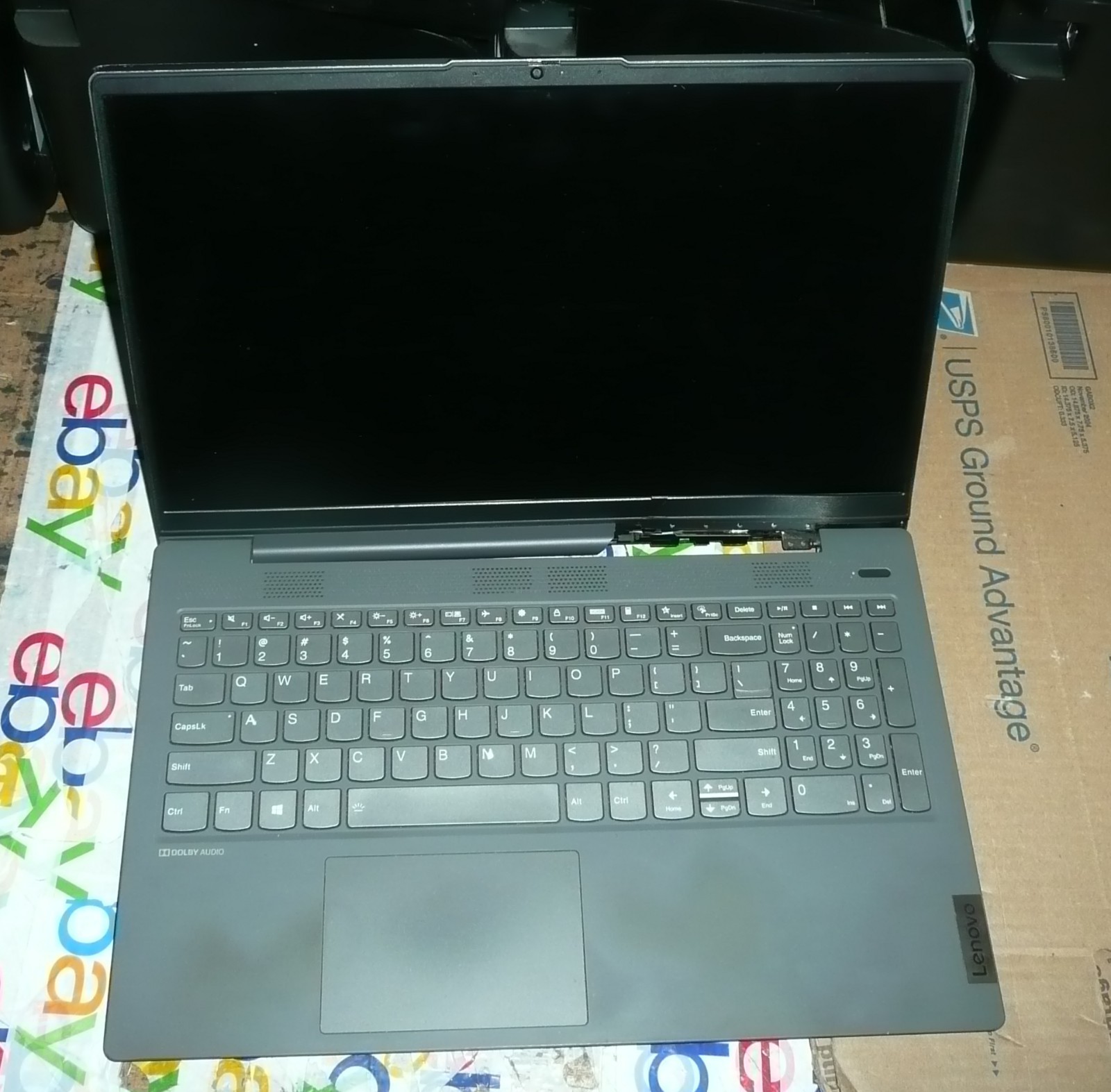 Lenovo IdeaPad 5 15IIL05 15.6″ Laptop 512GB SSD 16GB – for parts or repair