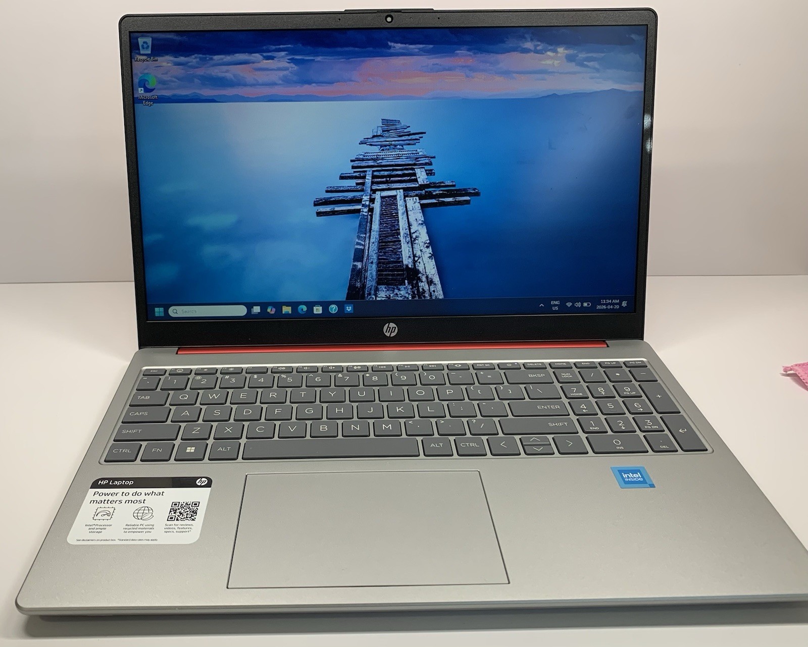 HP 15.6″ HD Business Laptop, Intel Pentium N200, 16GB RAM, 128GB SSD, Windows 11