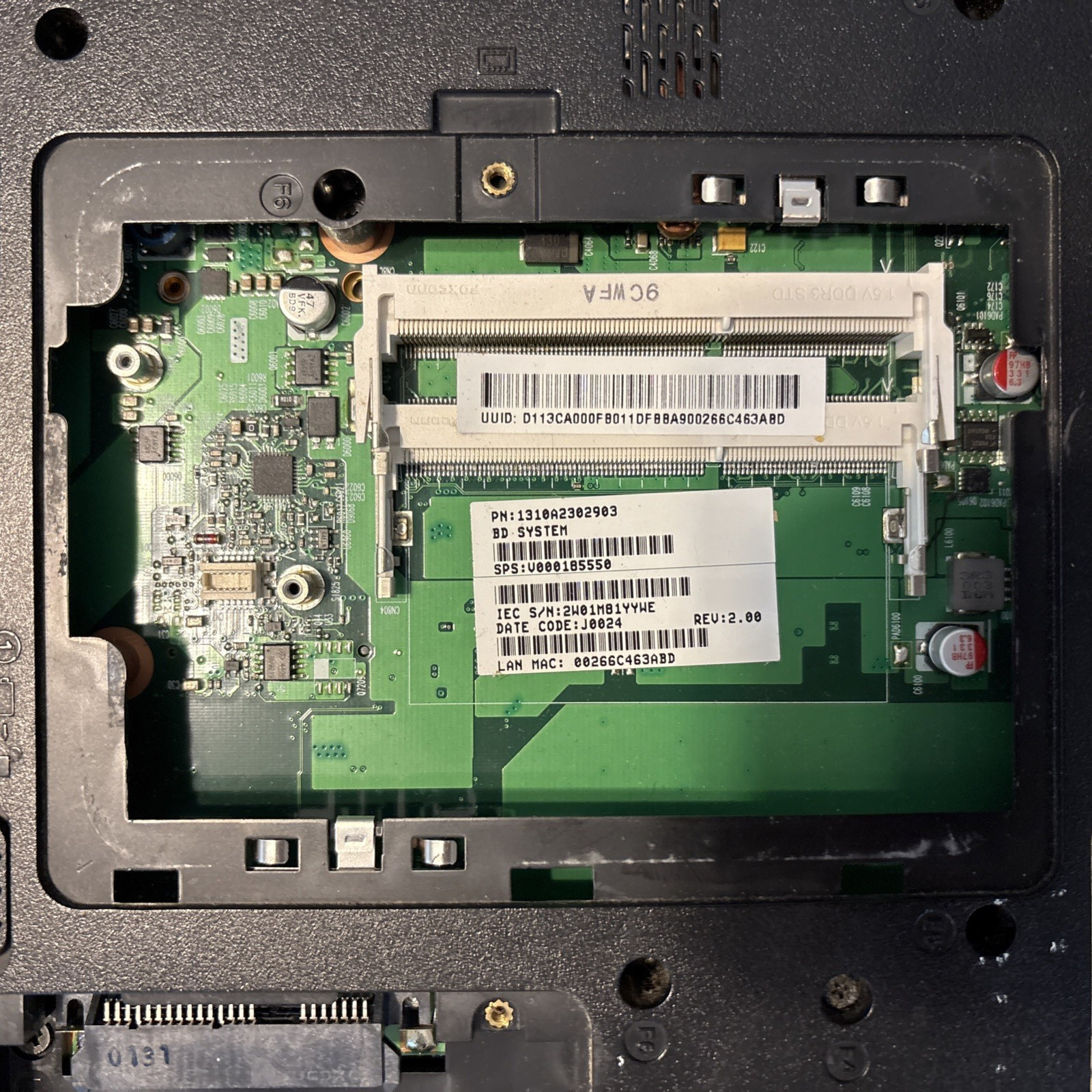 Toshiba Satellite L505-ES5018 Pentium dual Core T4400 2.20GHz Laptop