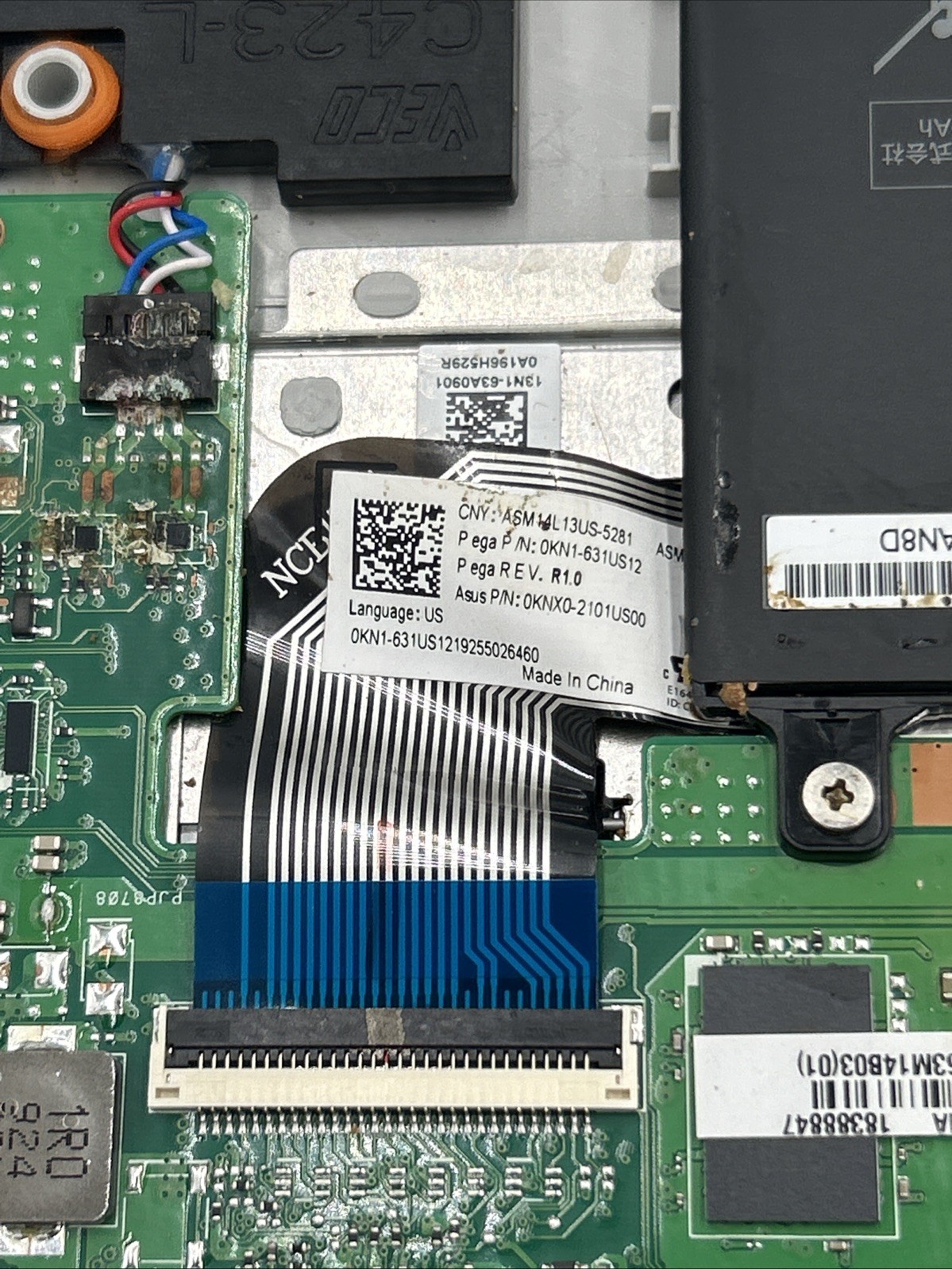 ASUS C423NA 14″ Chromebook Intel Celeron N3350 Laptop BAD Motherboard AS-IS