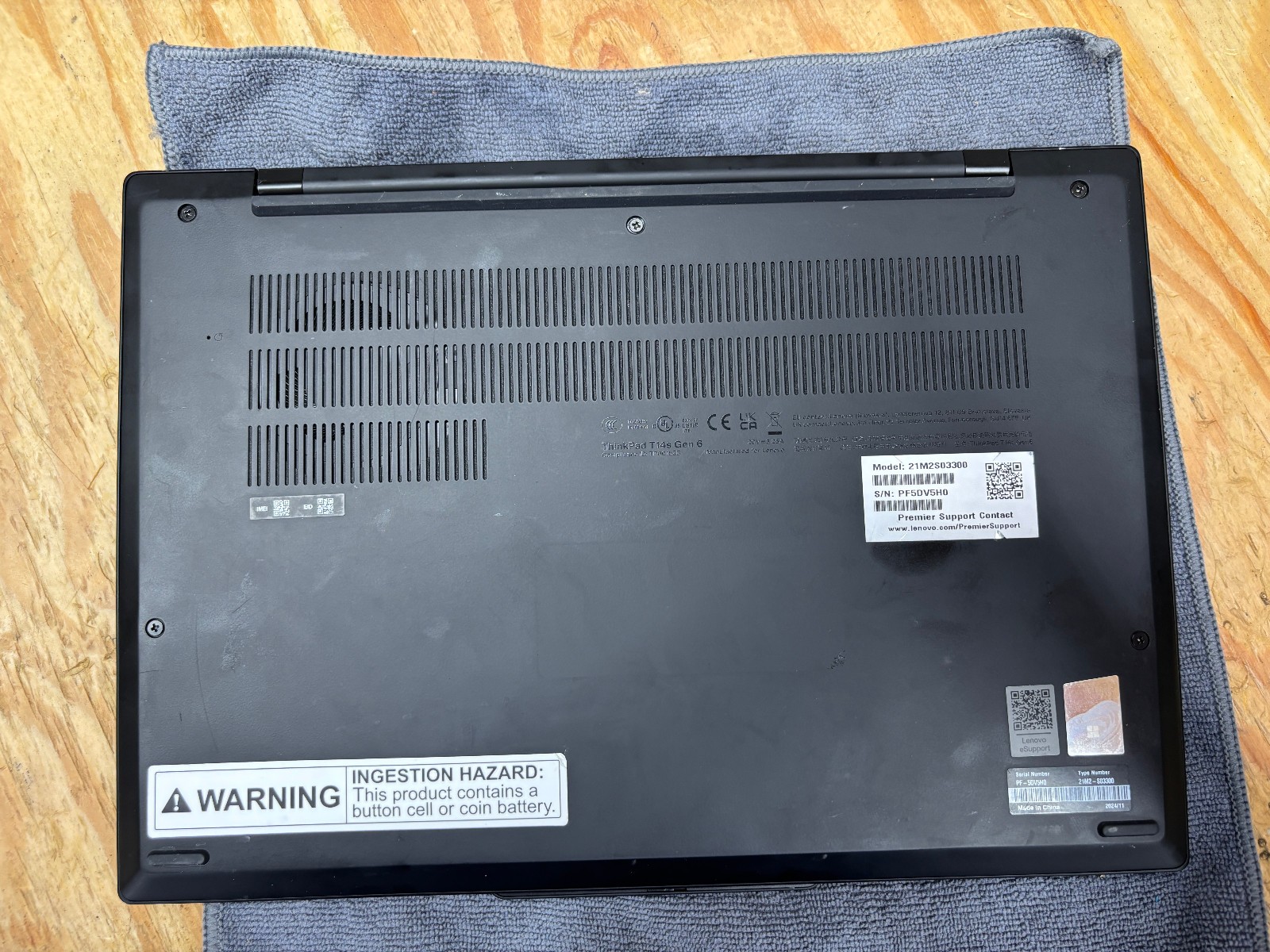 Lenovo ThinkPad T14s Gen 6 Ryzen AI 7 PRO 360 32GB 1TB WWAN 5G Warranty 2027